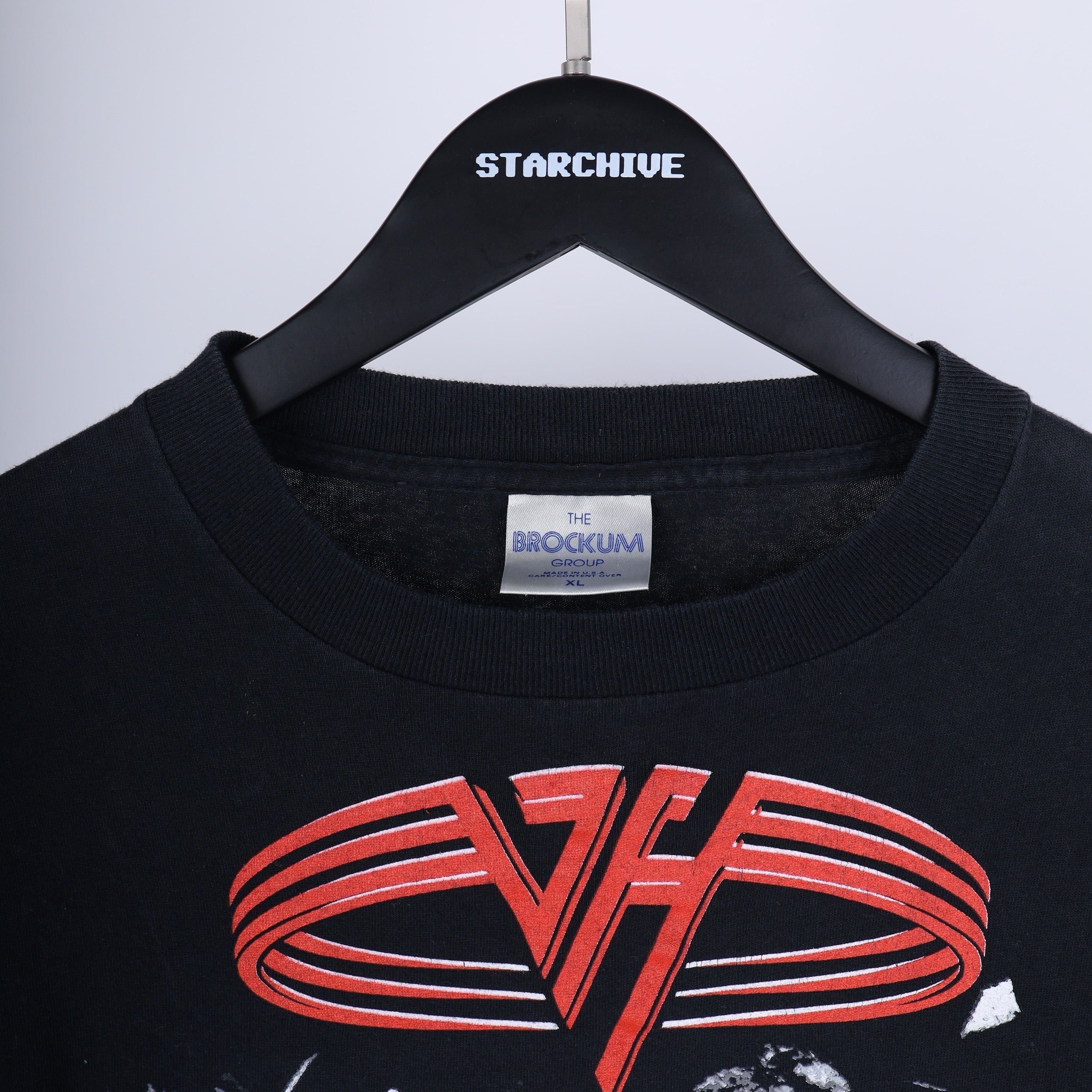 Vintage VAN HALEN FUCK N LIVE TEE Size US XL / EU 56 / 4 - 7 Thumbnail