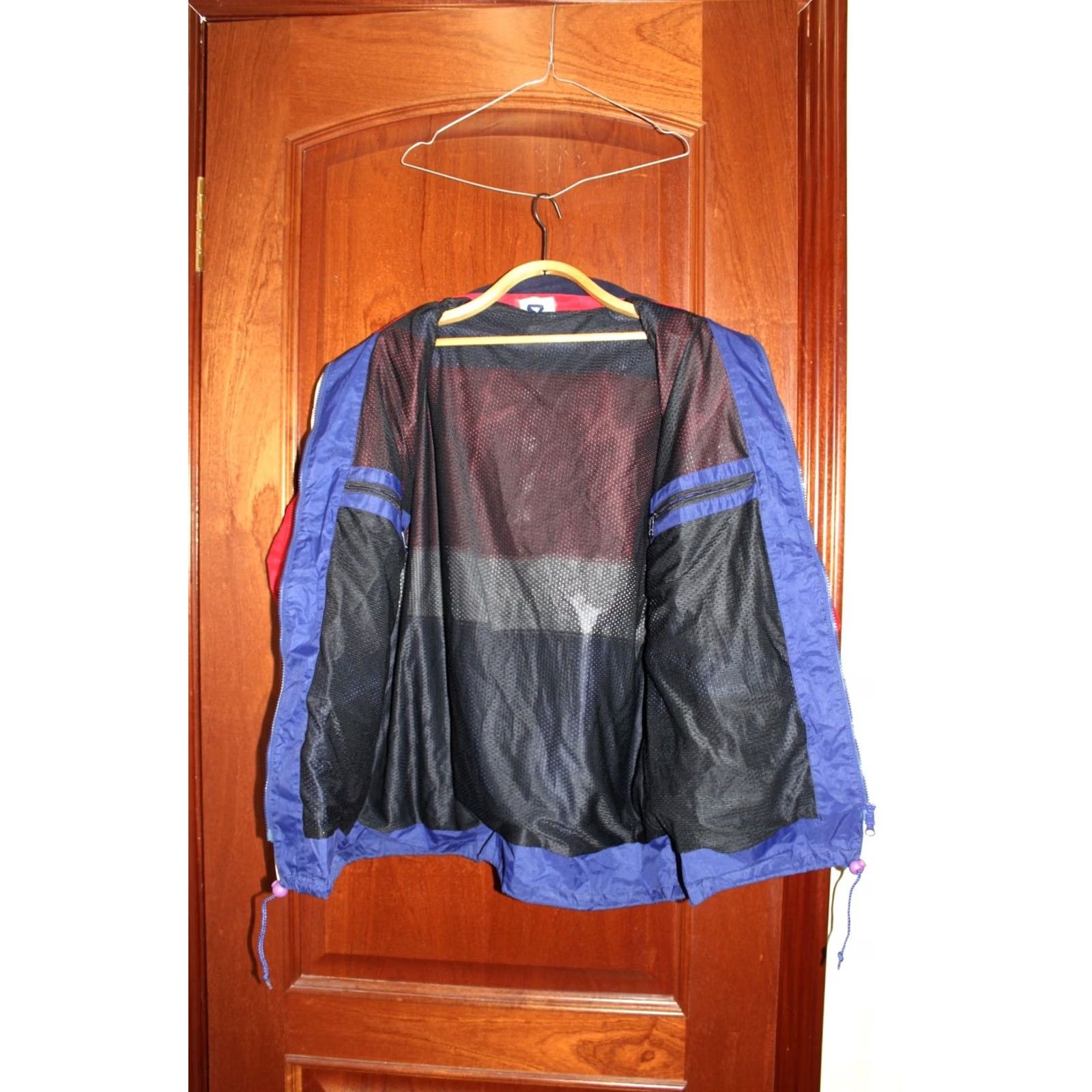 Vintage VINTAGE Rukka Yacht Wind jacket Shirt Mens L Red Blue Size US L / EU 52-54 / 3 - 7 Thumbnail