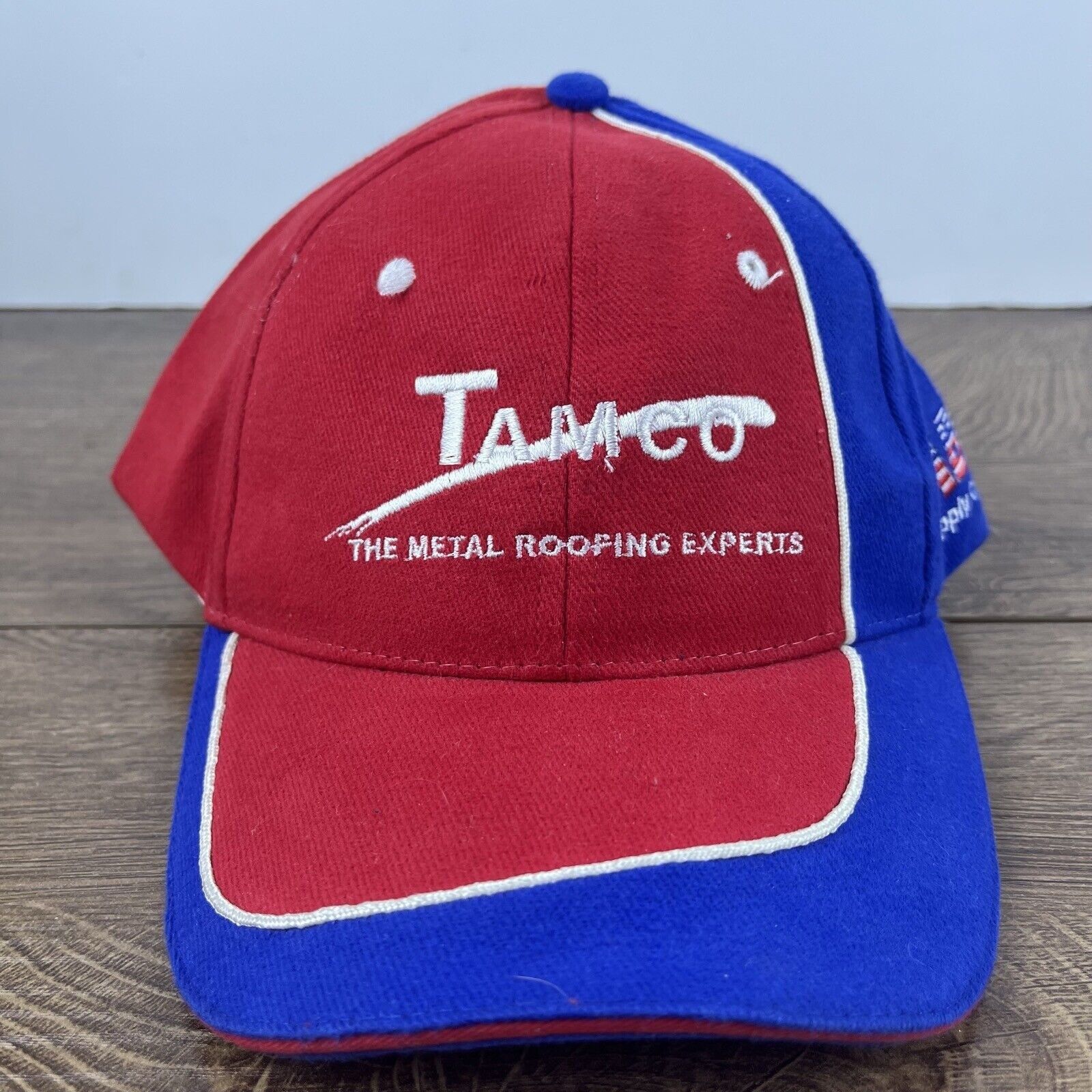 Other TAMCO Hat Tamco Blue Red Adjustable Hat Red Hat Adjustable R Size ONE SIZE - 2 Thumbnail