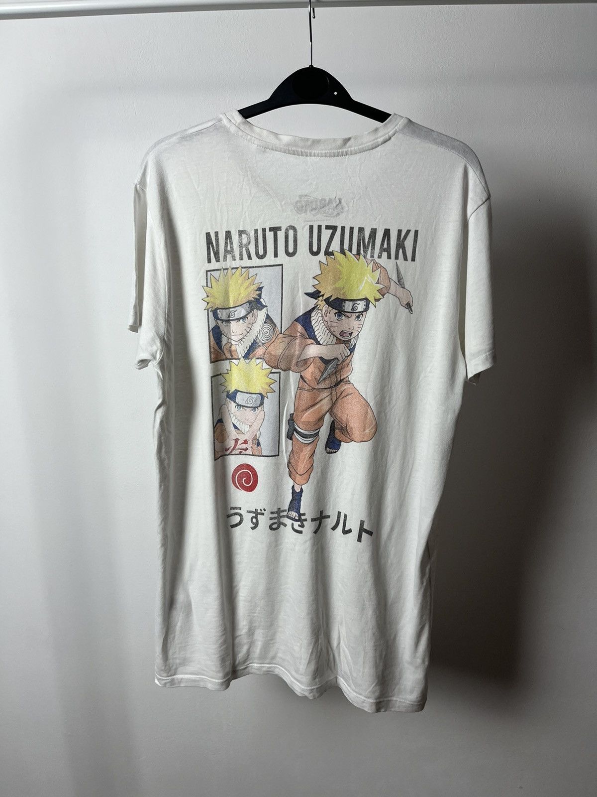 Urban Outfitters Vintage 2002 Naruto Uzumaki Anime Rasengan Hokage T Shirt Size US L / EU 52-54 / 3 - 1 Thumbnail