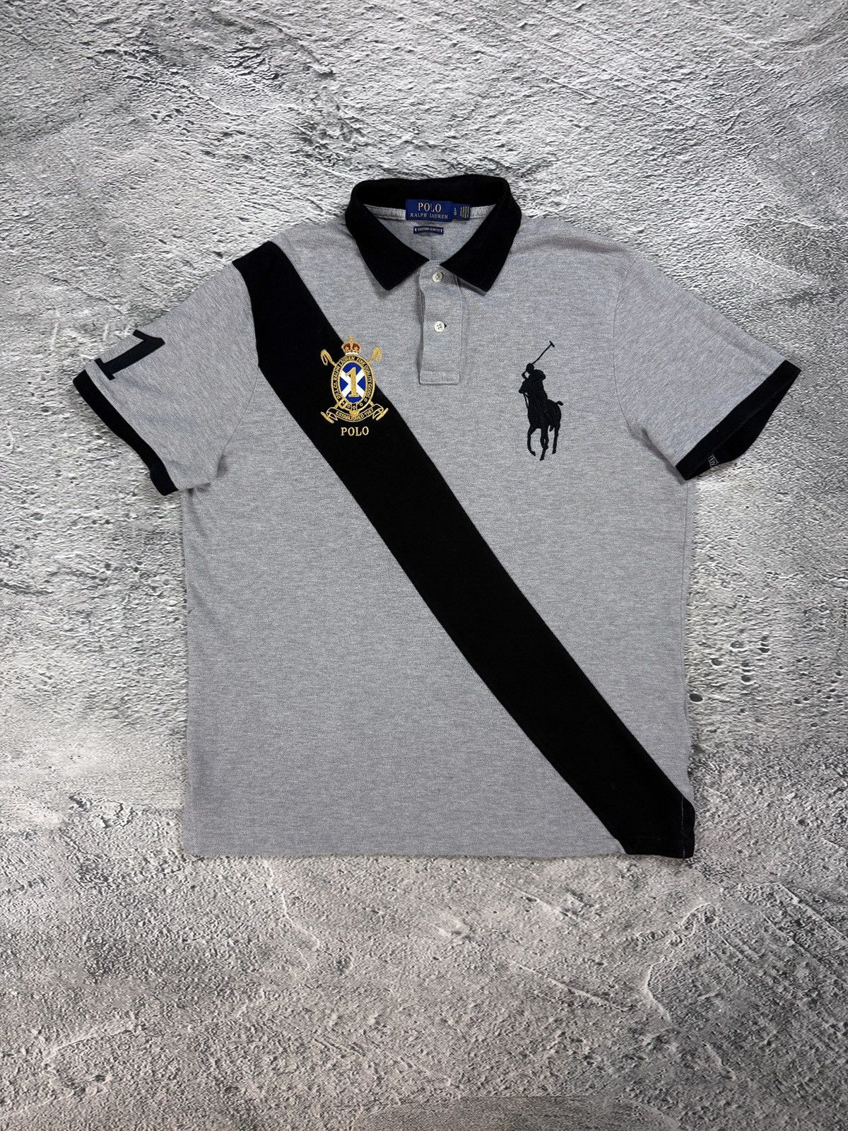 Chief Keef Polo Ralph Lauren Gray Black big pony