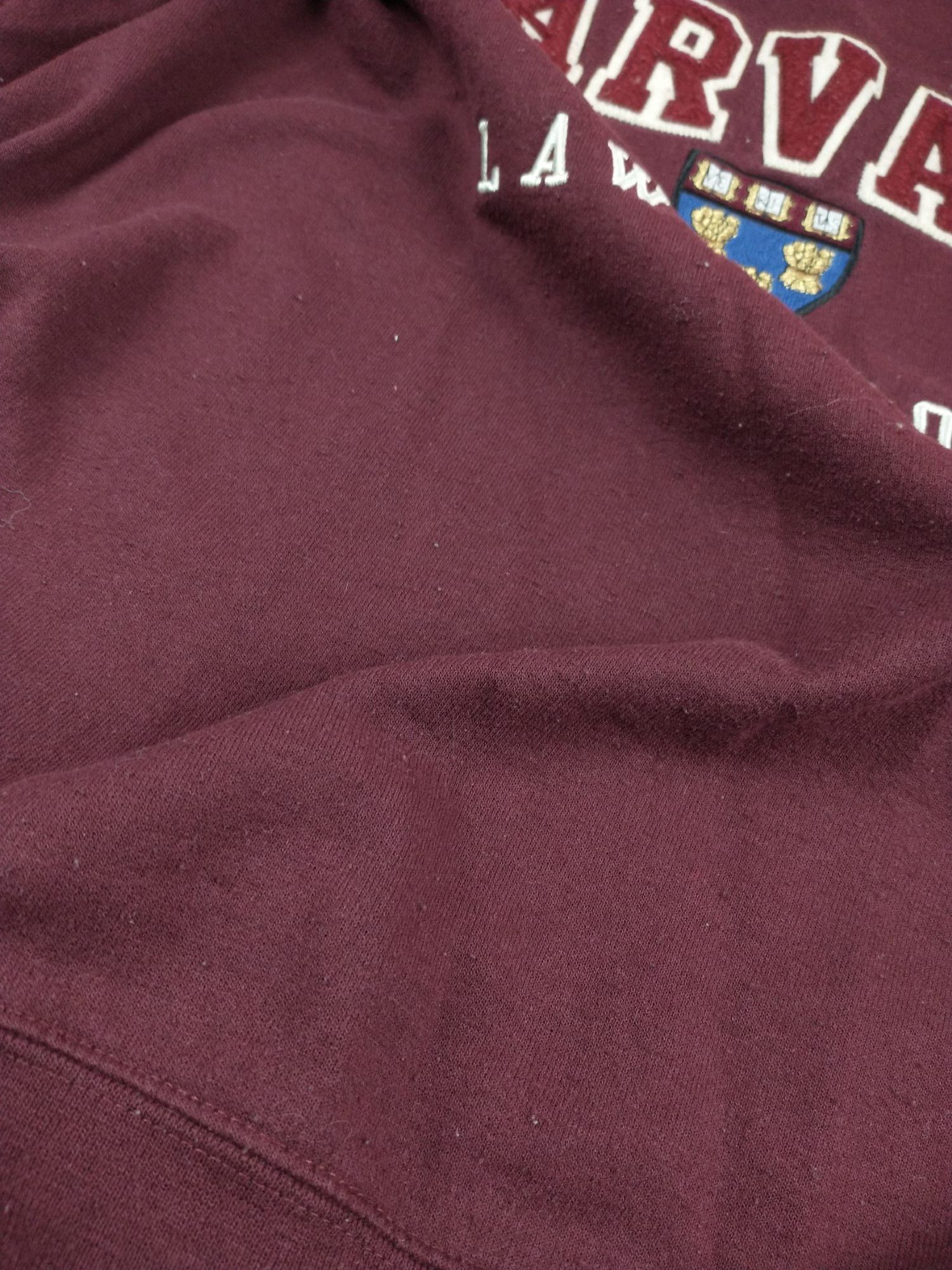 Champion Harvard Law School Sweatshirt Crewneck Burgundy Size L Size US L / EU 52-54 / 3 - 6 Thumbnail