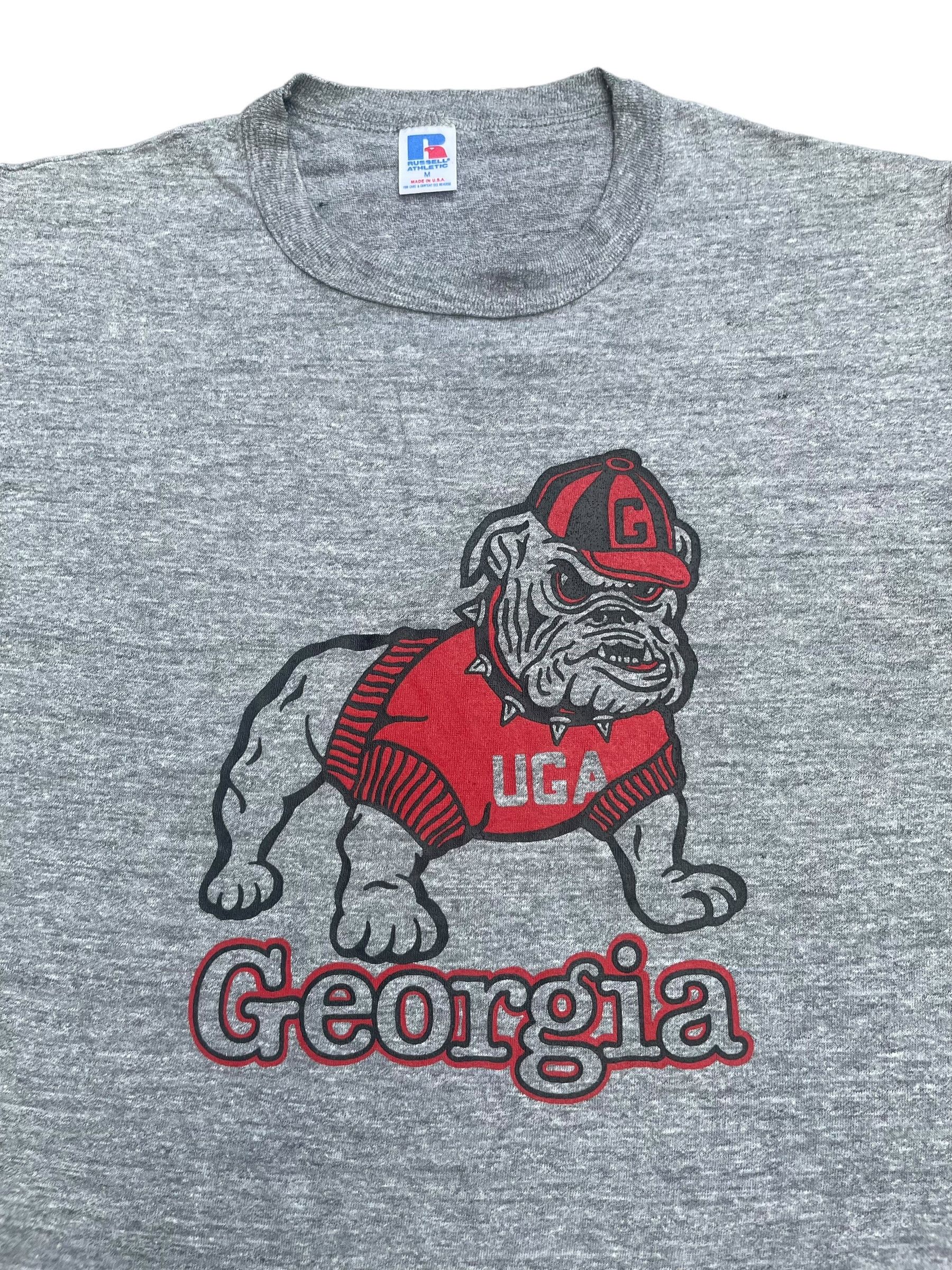 Russell Athletic Vintage University of Georgia Tshirt Size US L / EU 52-54 / 3 - 3 Thumbnail