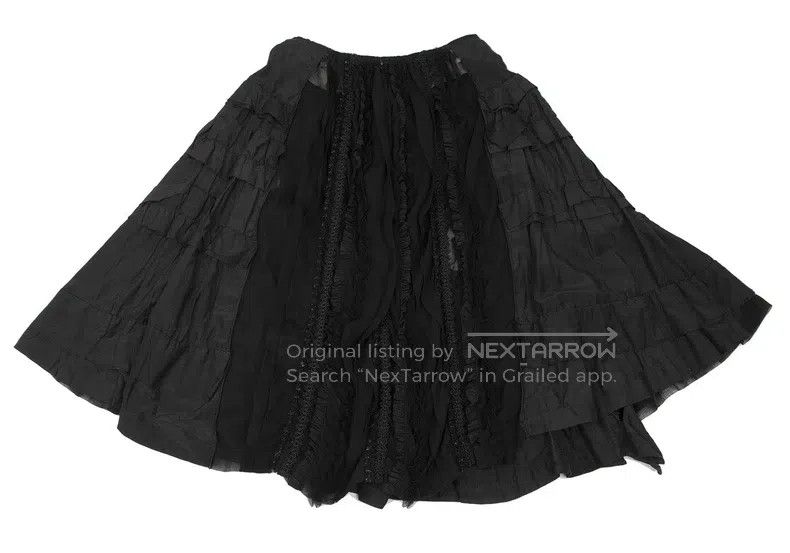 Comme des Garcons Comme Des Garcons size L Broken bride black vintage lace f Size 25" / US 0 / IT 36 - 3 Thumbnail