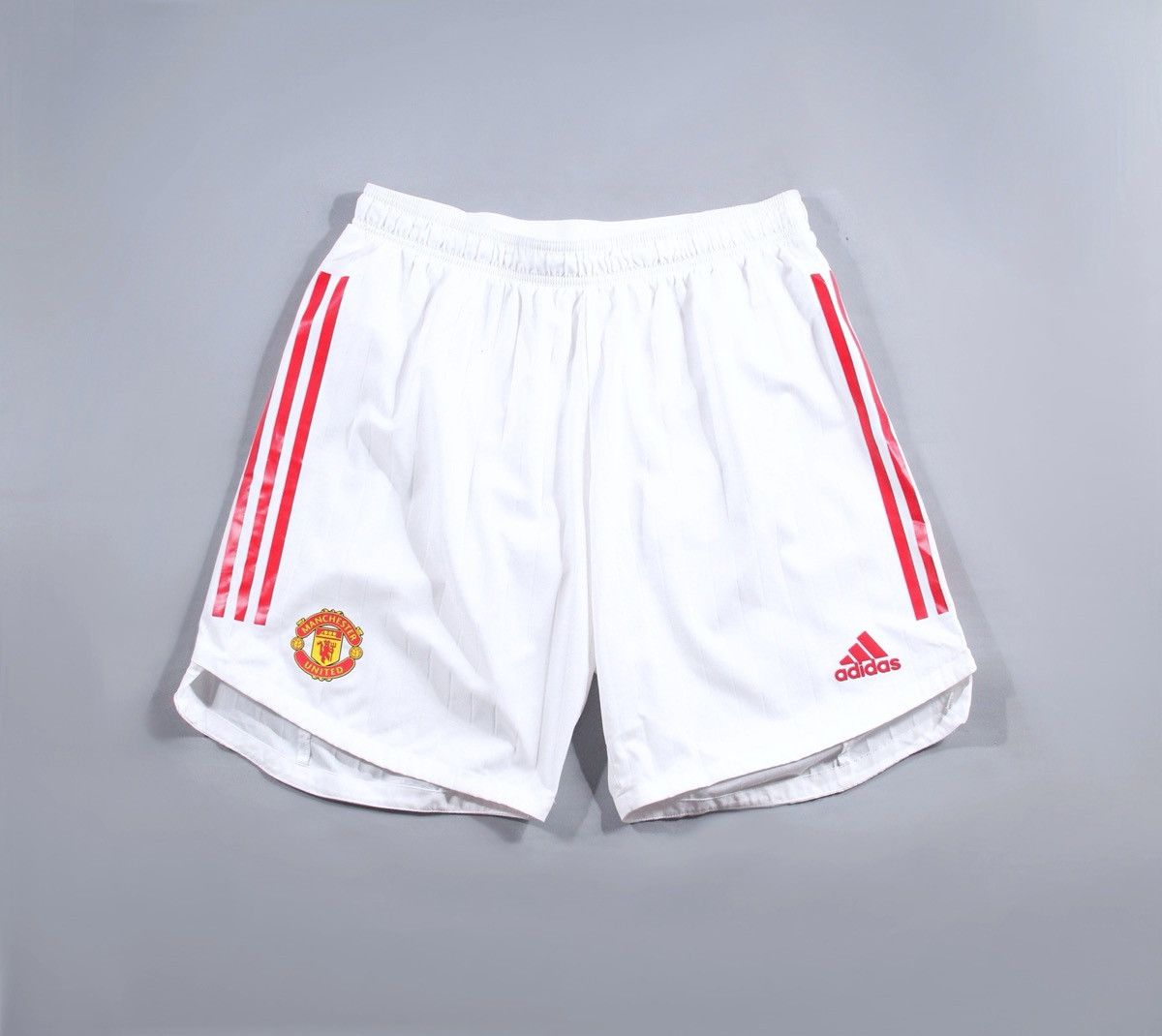 Adidas Manchester United Soccer Football Shorts 90s L