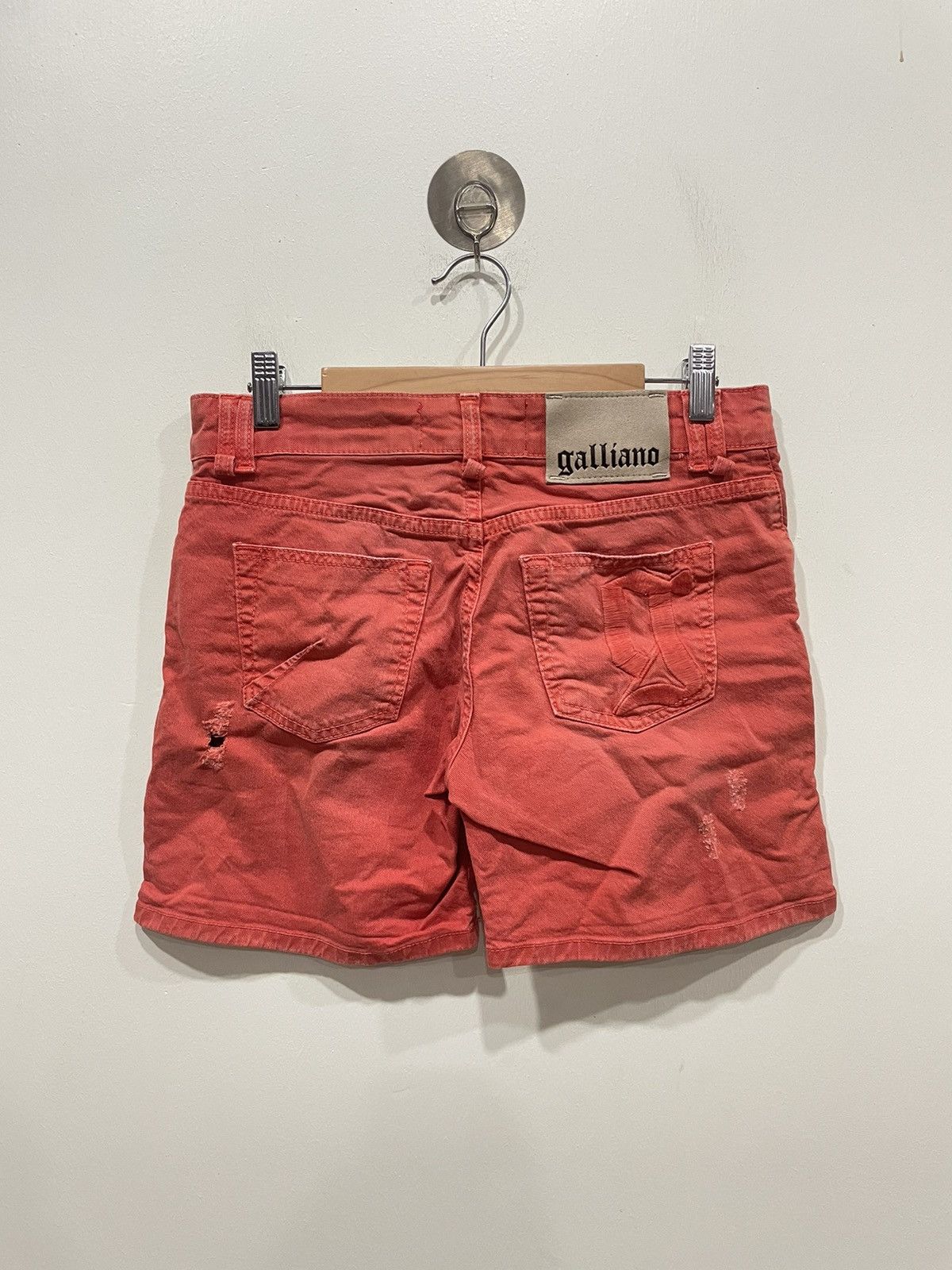 John Galliano Galliano Shorts Size 30" / US 8 / IT 44 - 2 Thumbnail