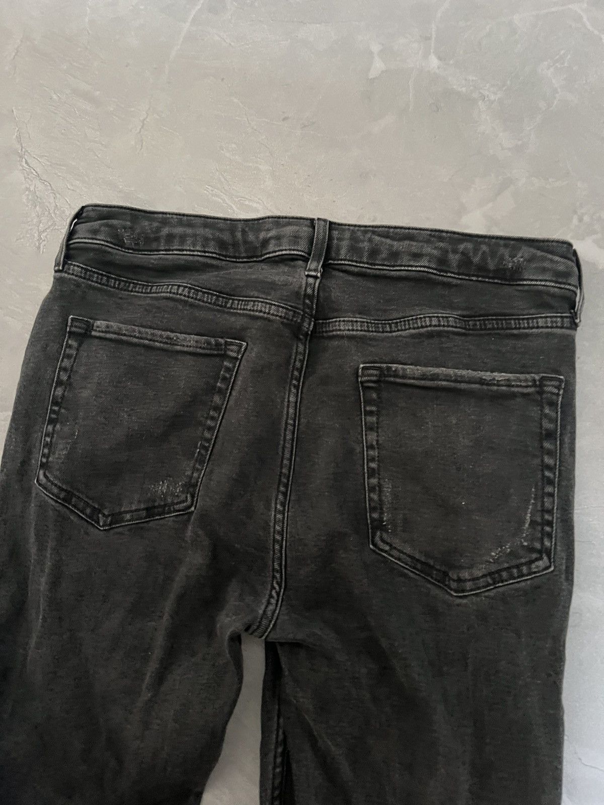 Vintage Crazy Dark Underground Faded Jean / Undercover Style Swag Size US 33 - 5 Thumbnail