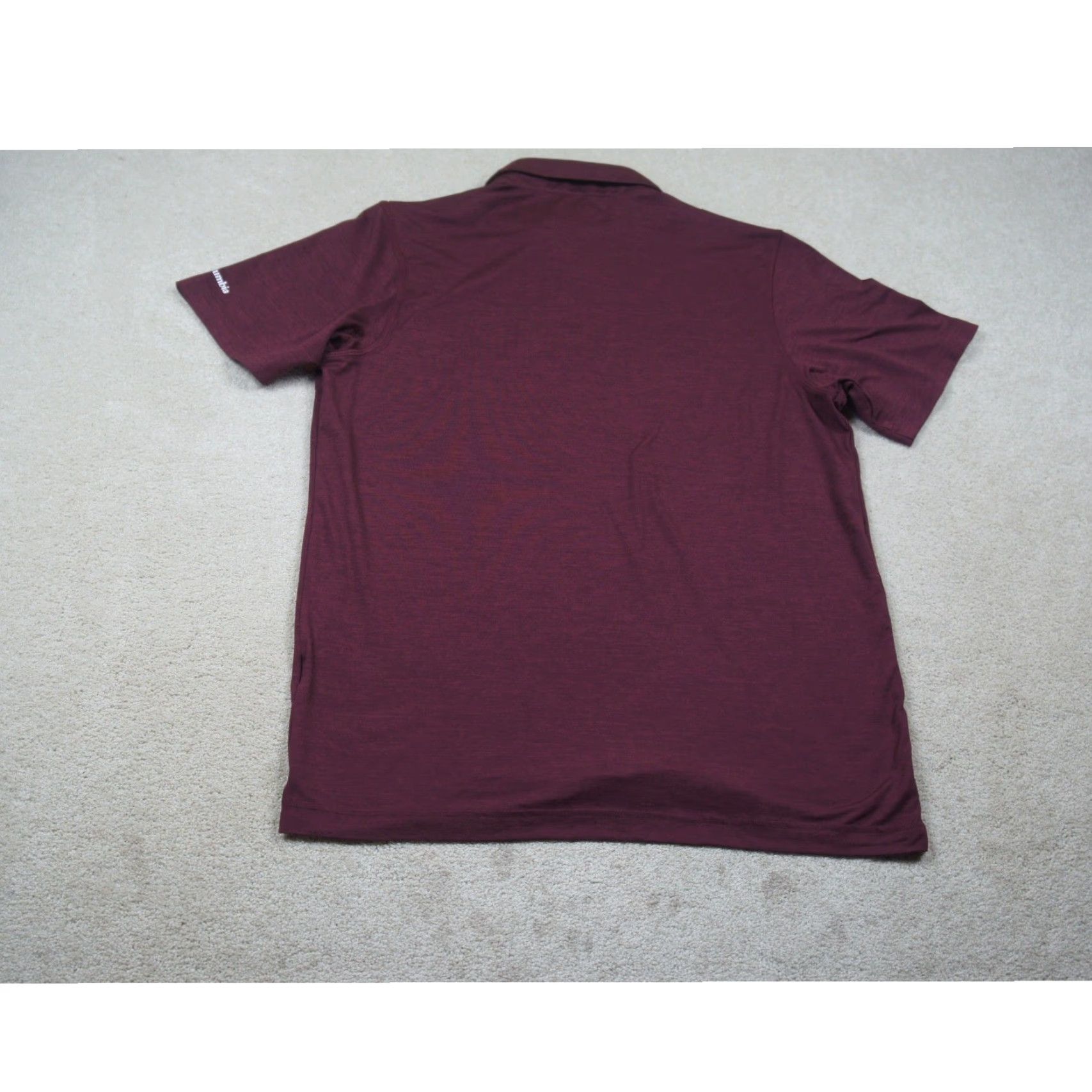 Vintage Texas A&M Aggies Polo Shirt Mens M Maroon Columbia PFG Omni-Shade Golf Short Sleeve Polo Shirt Mens Size US M / EU 48-50 / 2 - 3 Thumbnail