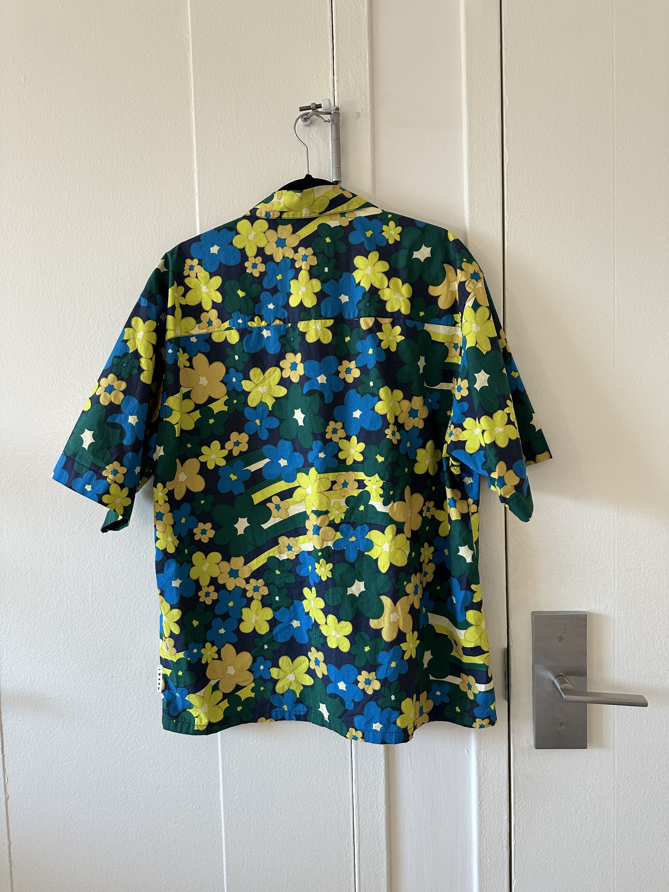 Marni Marni Floral Camp Collar Shirt Size US M / EU 48-50 / 2 - 4 Thumbnail