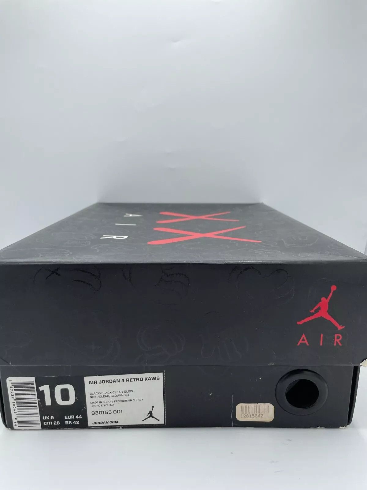 Jordan Brand × Kaws KAWS Jordan 4 Retro High Black Size US 10 / EU 43 - 11 Thumbnail