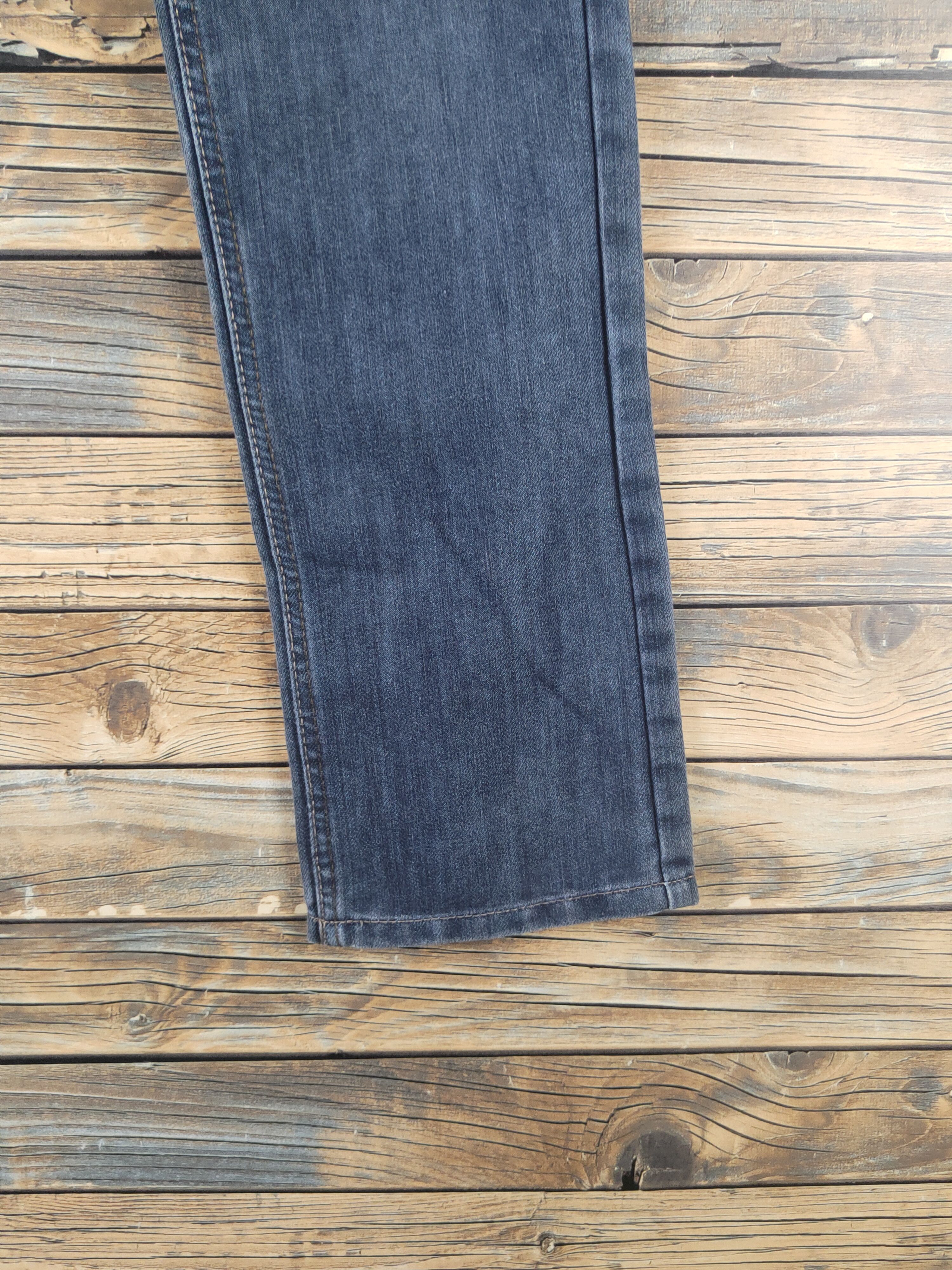 Levi's DL Levi's Dark Blue Distressed Ripped Jeans #2779 Size 28" / US 6 / IT 42 - 6 Thumbnail