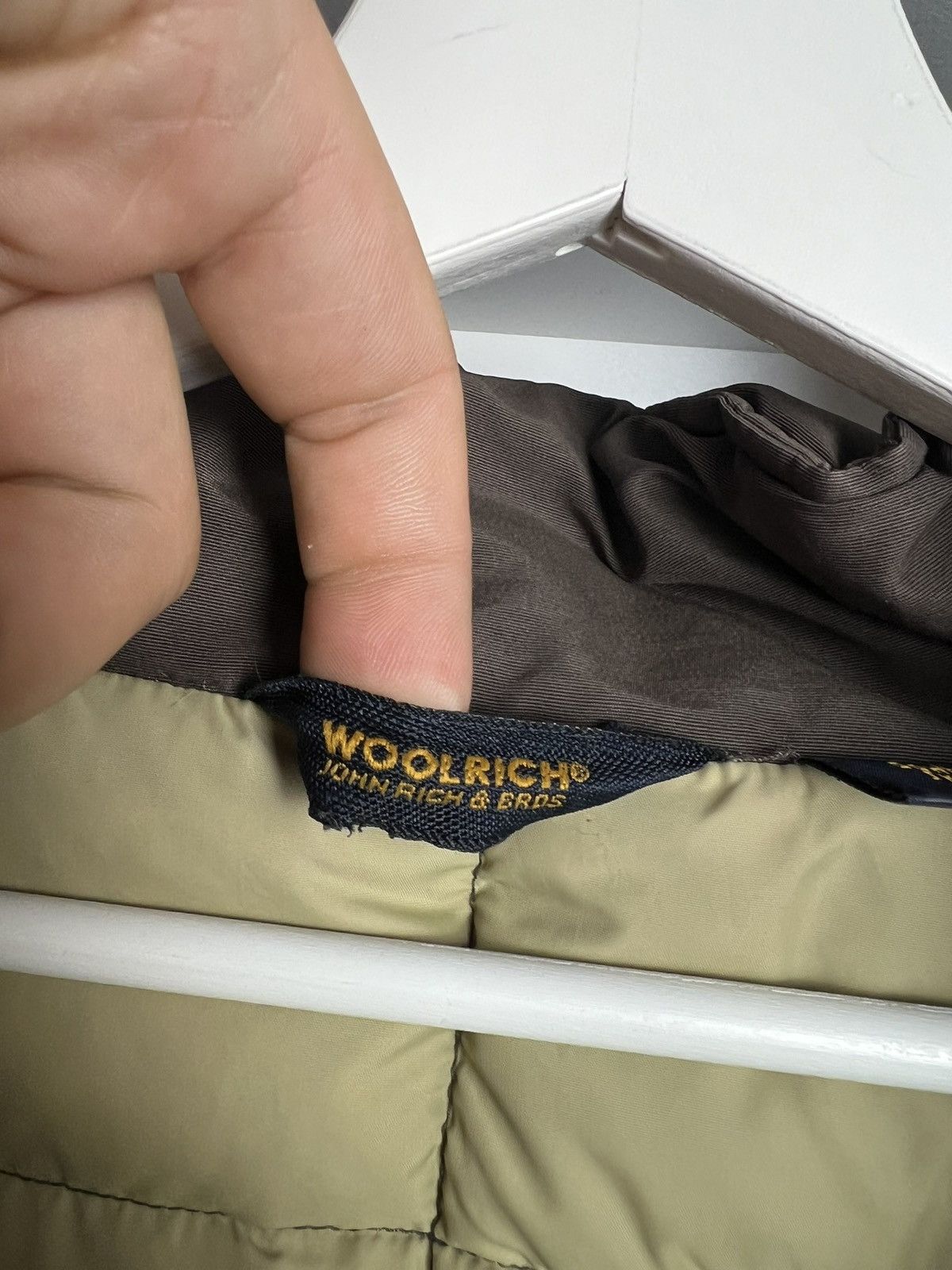 Designer × Woolrich Woolen Mills Woolrich down puffer parka jacket L designer winter luxury Size L / US 10 / IT 46 - 5 Thumbnail