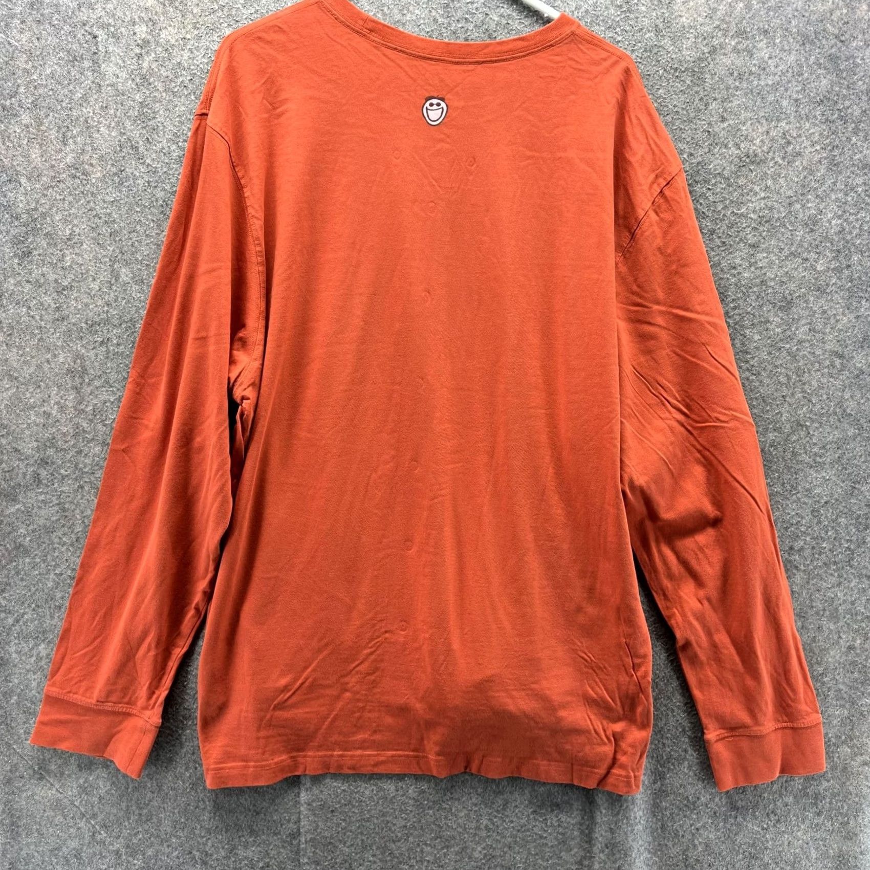 Life is Good Life Is Good Shirt Mens XL Orange Cabin Graphic Long Sleeve Cotton Casual Size US XL / EU 56 / 4 - 2 Thumbnail