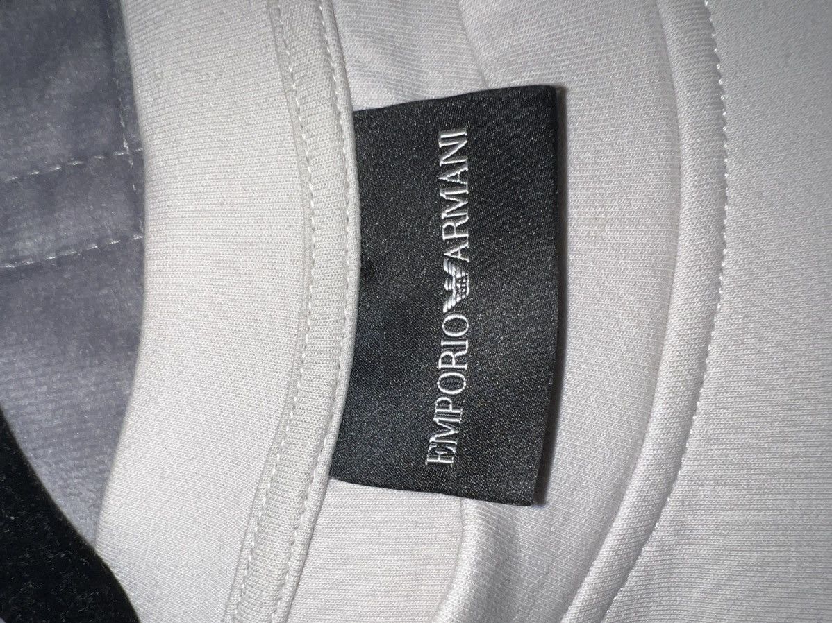 Armani × Emporio Armani Emporio Armani white cream sweater Size US L / EU 52-54 / 3 - 7 Thumbnail