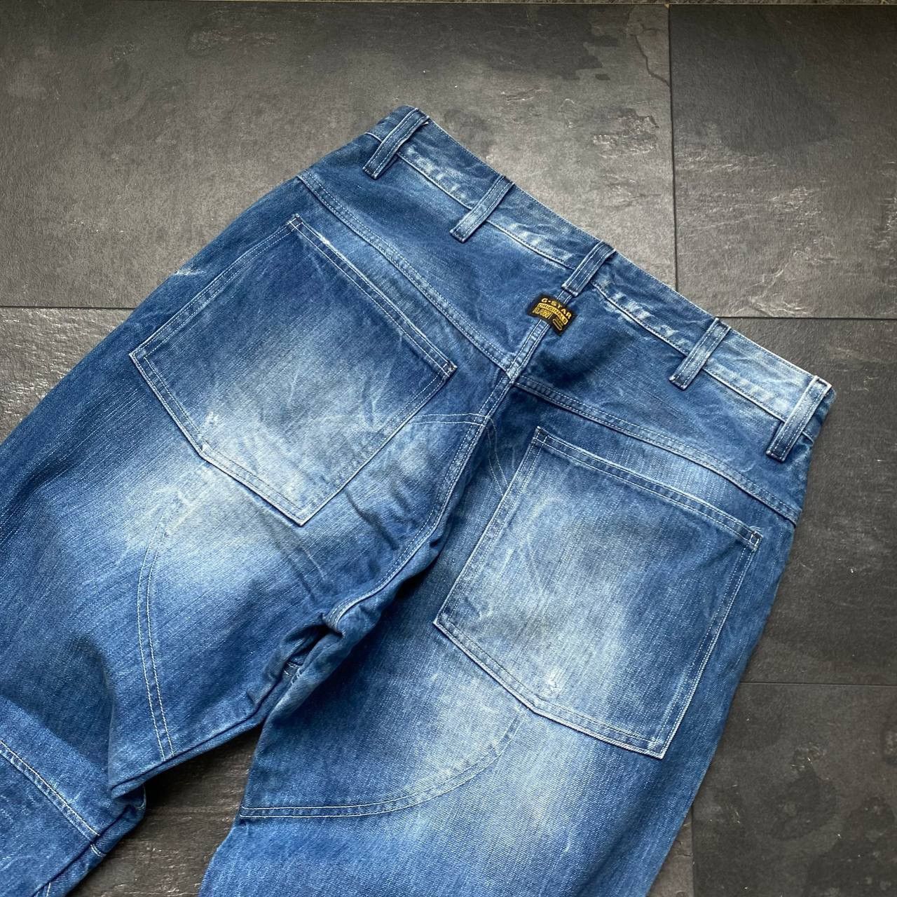 G-Star × Vintage Vintage g star baggy blue denim jeans Size US 34 / EU 50 - 2 Thumbnail