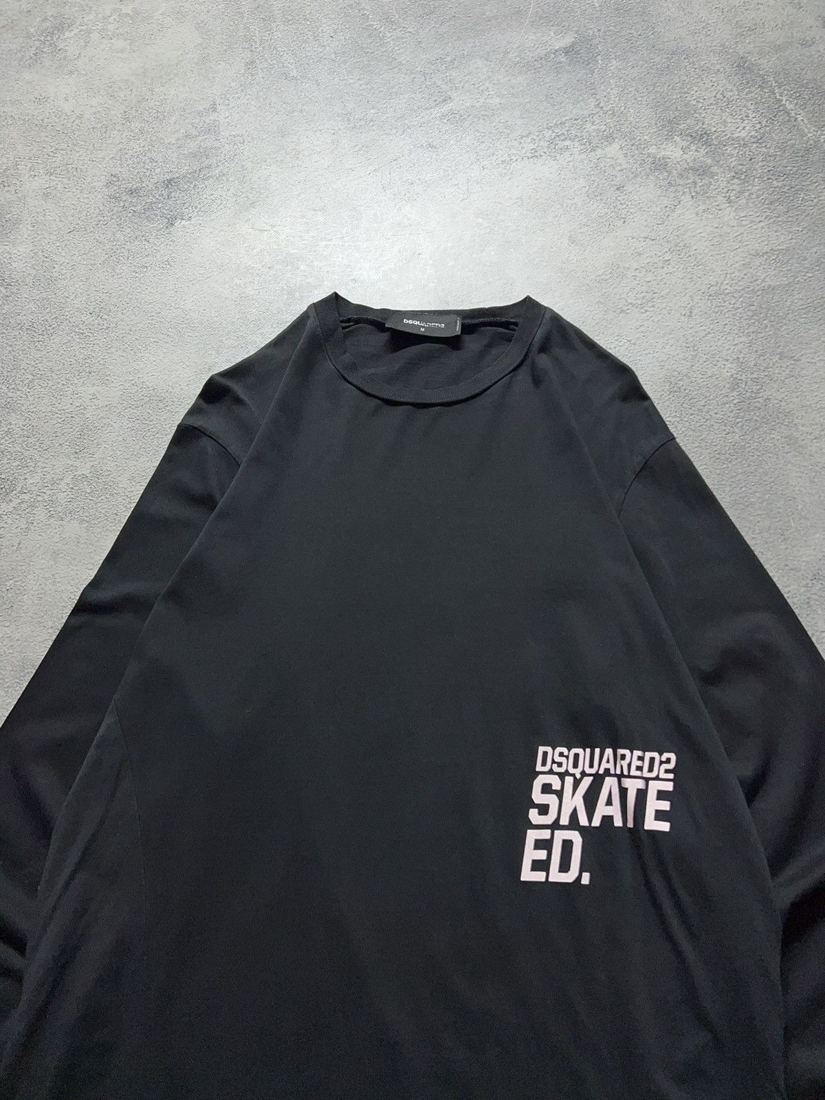 Dsquared2 Vintage Y2k Dsquared 2 Skate Ed🖤 Reflective Logo Long Sleeve Size US M / EU 48-50 / 2 - 6 Thumbnail