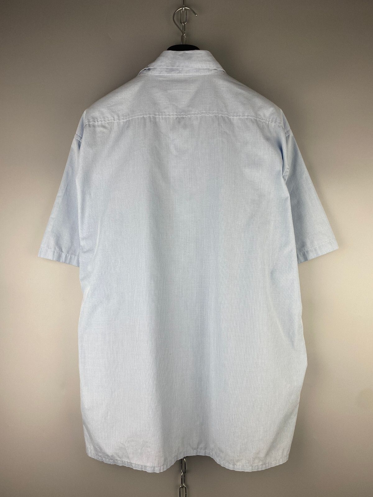 Yves Saint Laurent Yves Saint Laurent YSL Luxury Check Short Sleeve Shirt Size US L / EU 52-54 / 3 - 7 Thumbnail