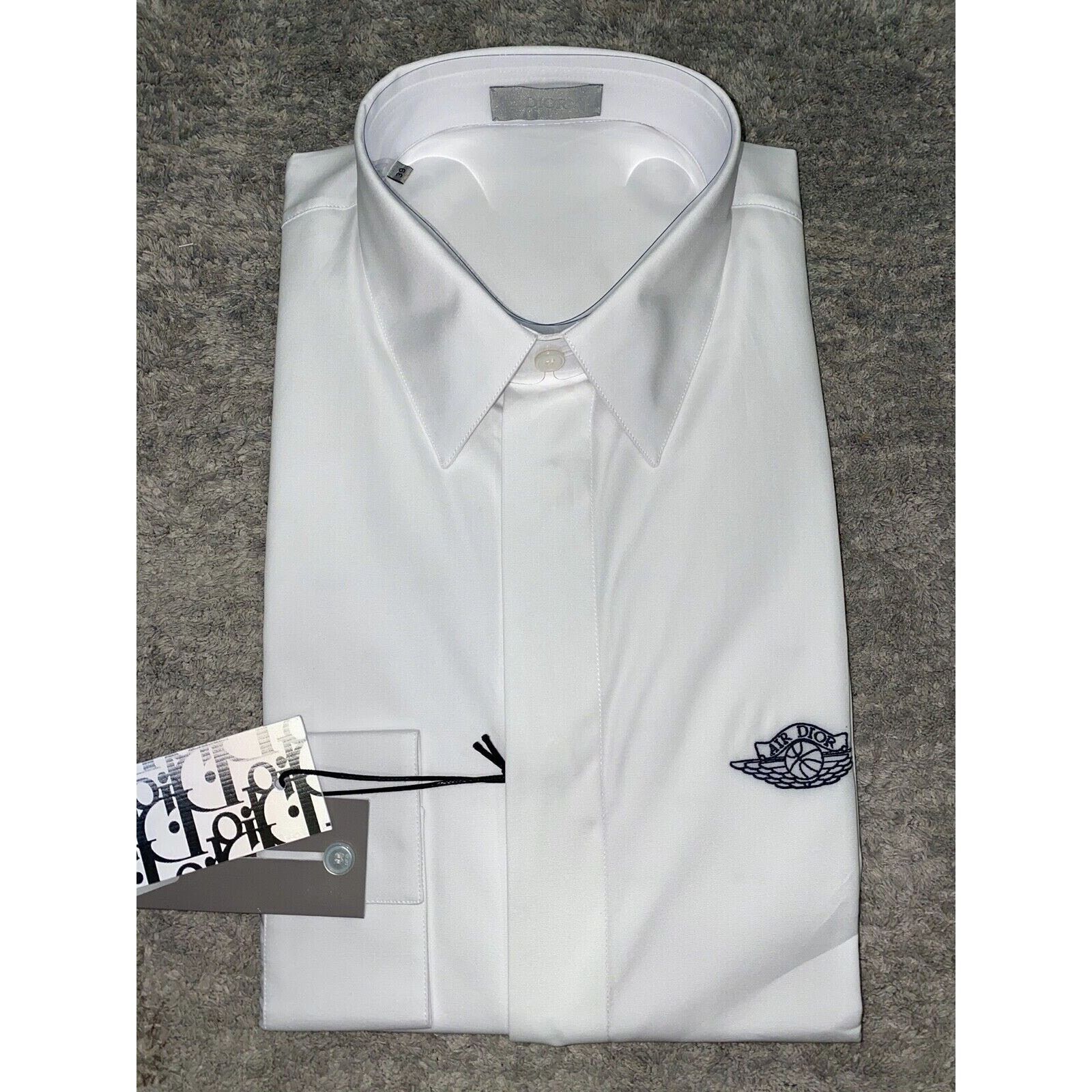 Dior Air Dior Jordan Wing Basketball White Logo Long Sleeve Size US M / EU 48-50 / 2 - 3 Thumbnail