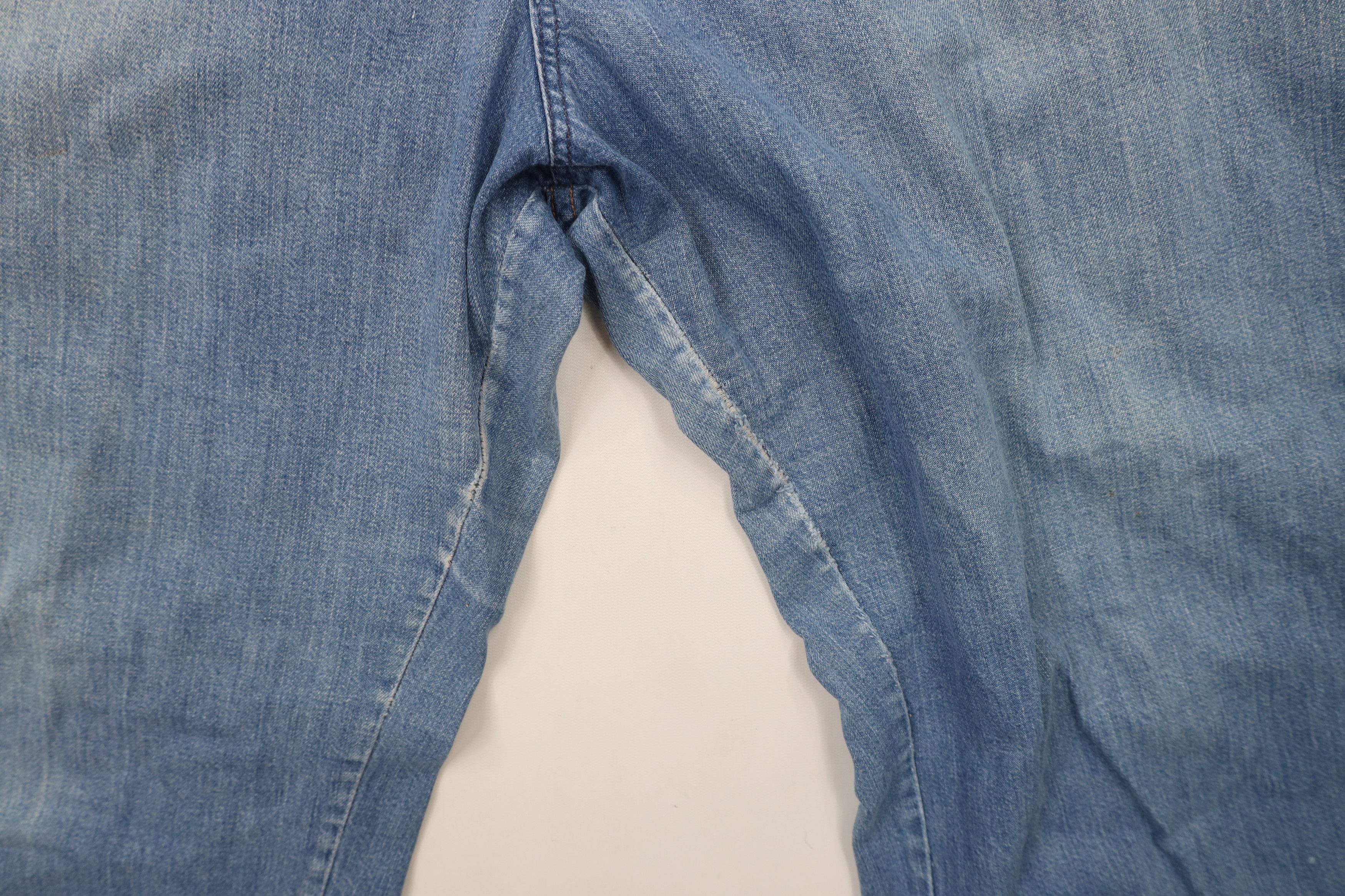Vintage Vintage 70s Streetwear Relaxed Wide Leg Denim Jeans USA Size 42" / US 20 - 6 Thumbnail