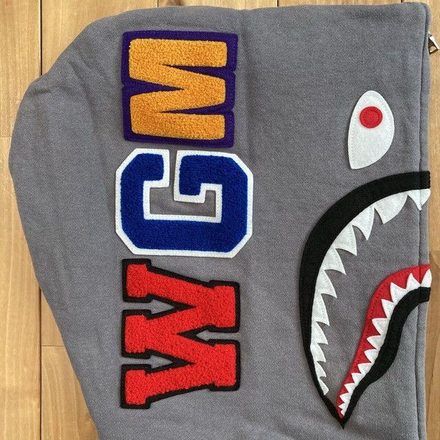 Bape BAPE Crazy color shark full zip hoodie a bathing ape Size US M / EU 48-50 / 2 - 4 Thumbnail