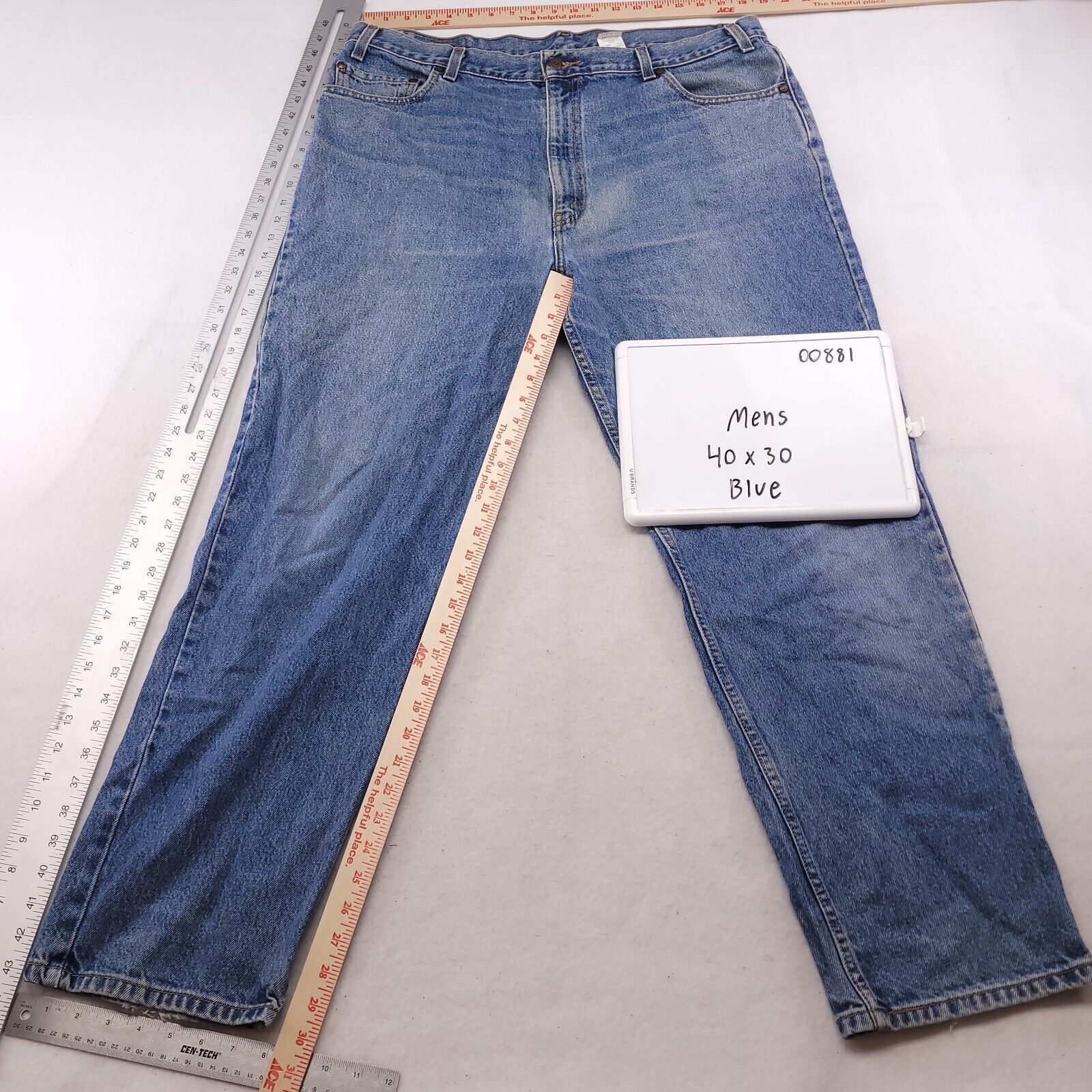 Levi's Levi's Casual Button Zip Denim Jeans Mens Size 40x30 Blue Size US 40 / EU 56 - 6 Thumbnail