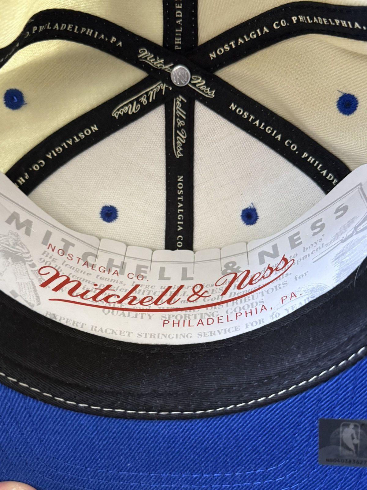 Mitchell & Ness Mitchell & Ness Warriors Hat Size ONE SIZE - 5 Thumbnail