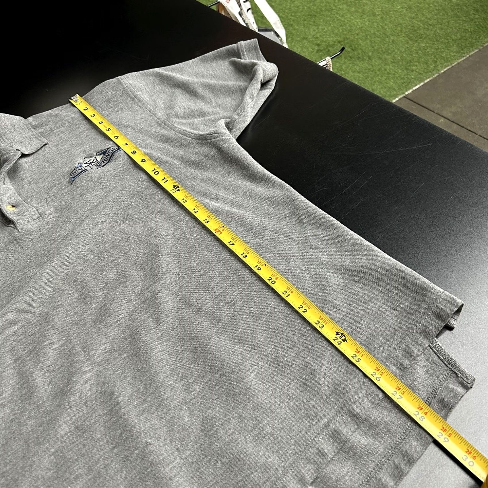 Sunray Sportswear Ouray Sportswear Polo Shirt Ski Seven Springs Resort Embroidered Mens XL Gray Size US XL / EU 56 / 4 - 7 Thumbnail