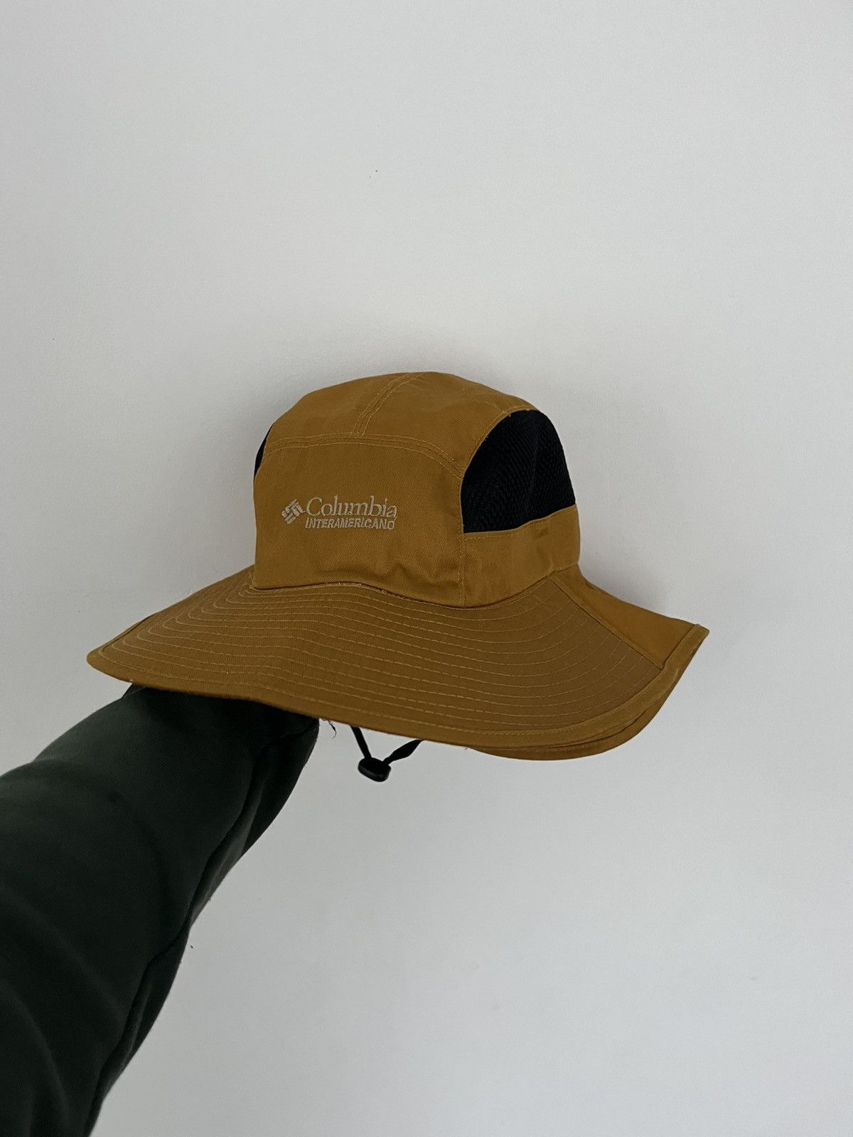 Columbia Vintage Columbia Hat Tan Sun Boonie Wide Brim Unisex Outdoor Size ONE SIZE - 2 Thumbnail