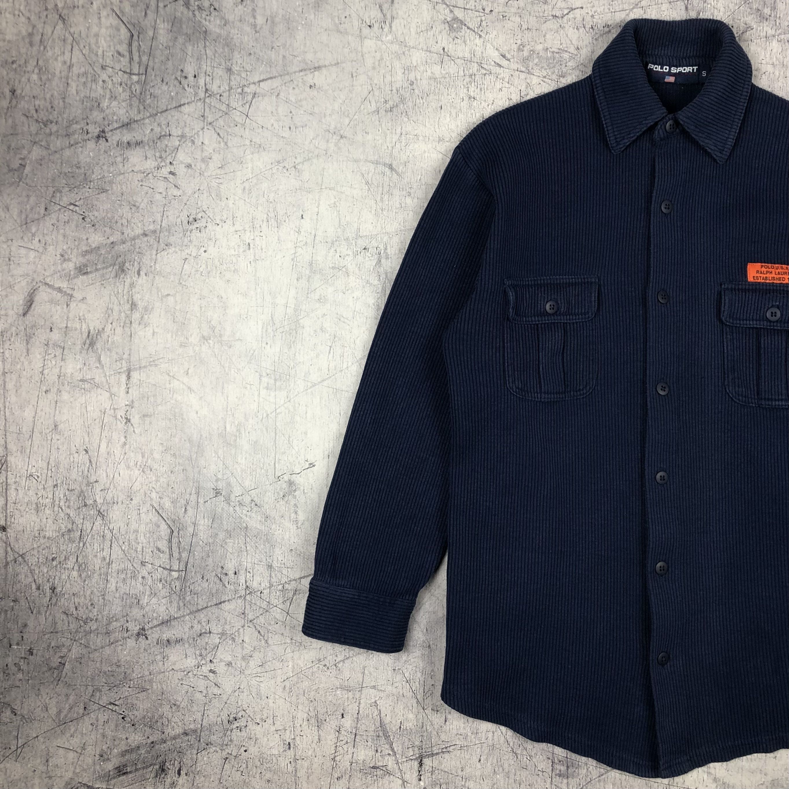 Polo Ralph Lauren 90s Polo Sport Ralph Lauren Corduroy Button Shirt Size S / US 4 / IT 40 - 4 Thumbnail