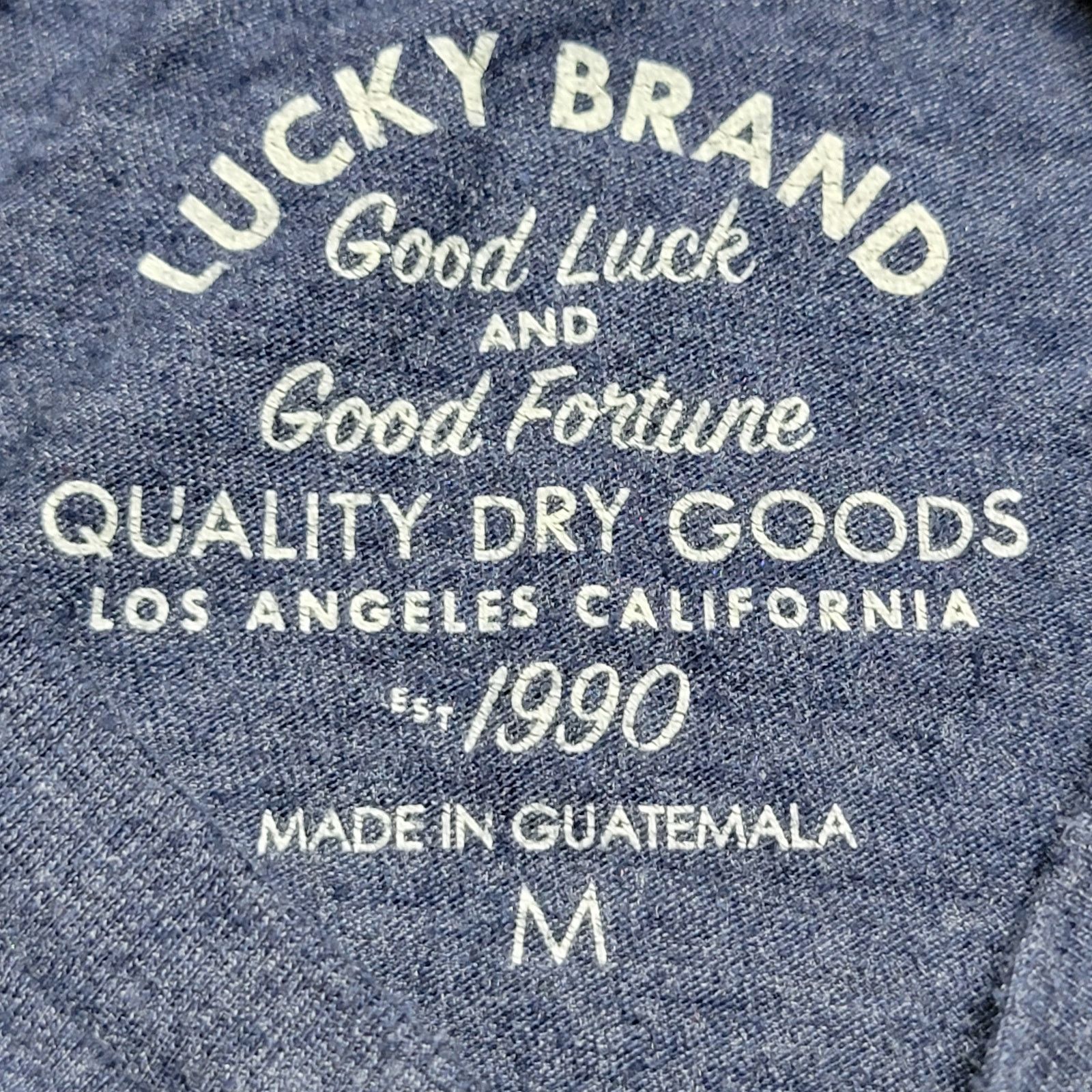 Lucky Brand Set of 2 Lucky Brand Unisex Tees - Size Medium Size US M / EU 48-50 / 2 - 10 Thumbnail