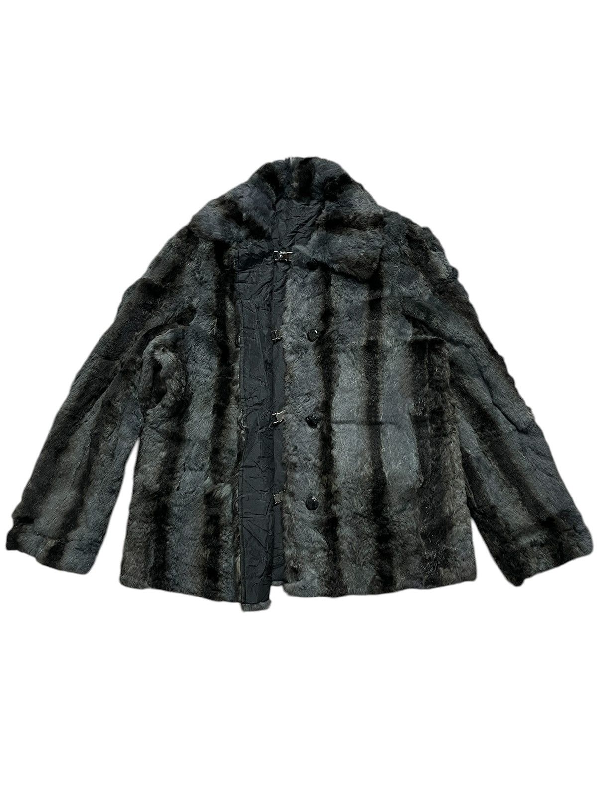 Balmain 🚨ACCEPT OFFER🚨Balmain rabbit fur reversible light jacket Size US L / EU 52-54 / 3 - 7 Thumbnail