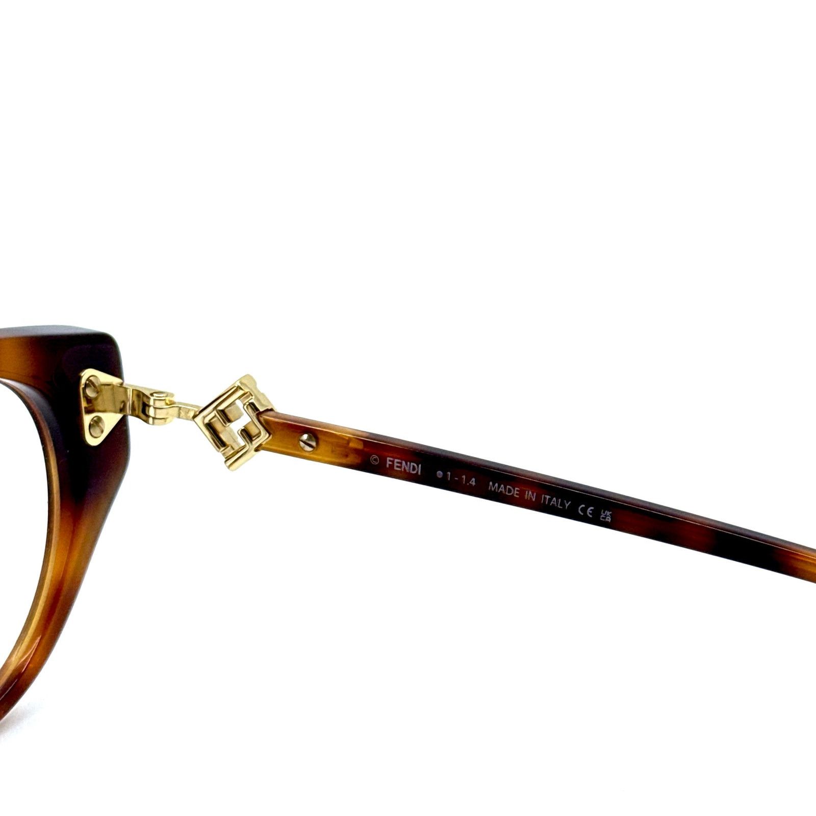 Fendi New, FENDI Eyeglasses FE50099F 053 Authentic Size ONE SIZE - 9 Thumbnail