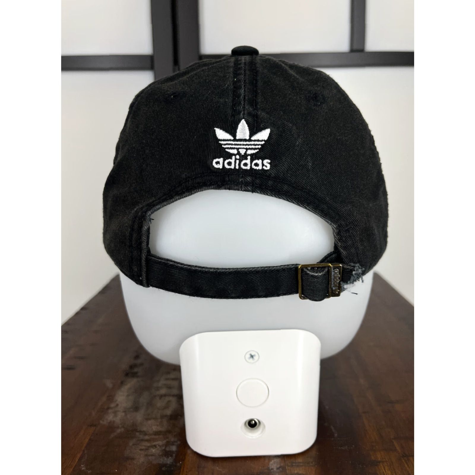 Adidas Adidas Hat Cap One Size Black 3 Stripes Cotton Golf Logo Adjustable Baseball Cap Mens Men’s Sun Hat Size ONE SIZE - 7 Thumbnail