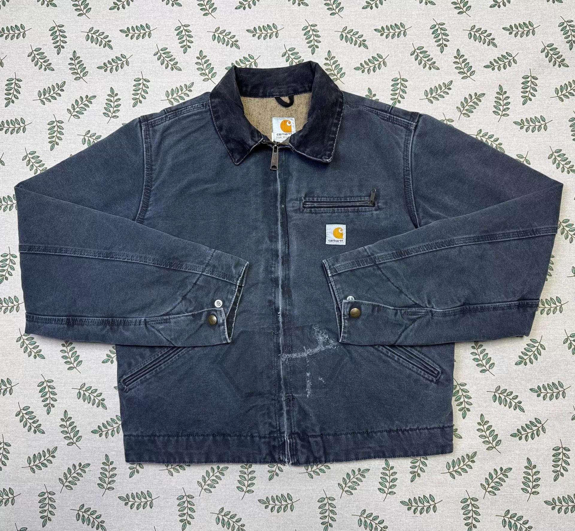 Carhartt Carhartt WJ097 Detroit Gasoline Blue S Vintage Size US S / EU 44-46 / 1 - 1 Thumbnail