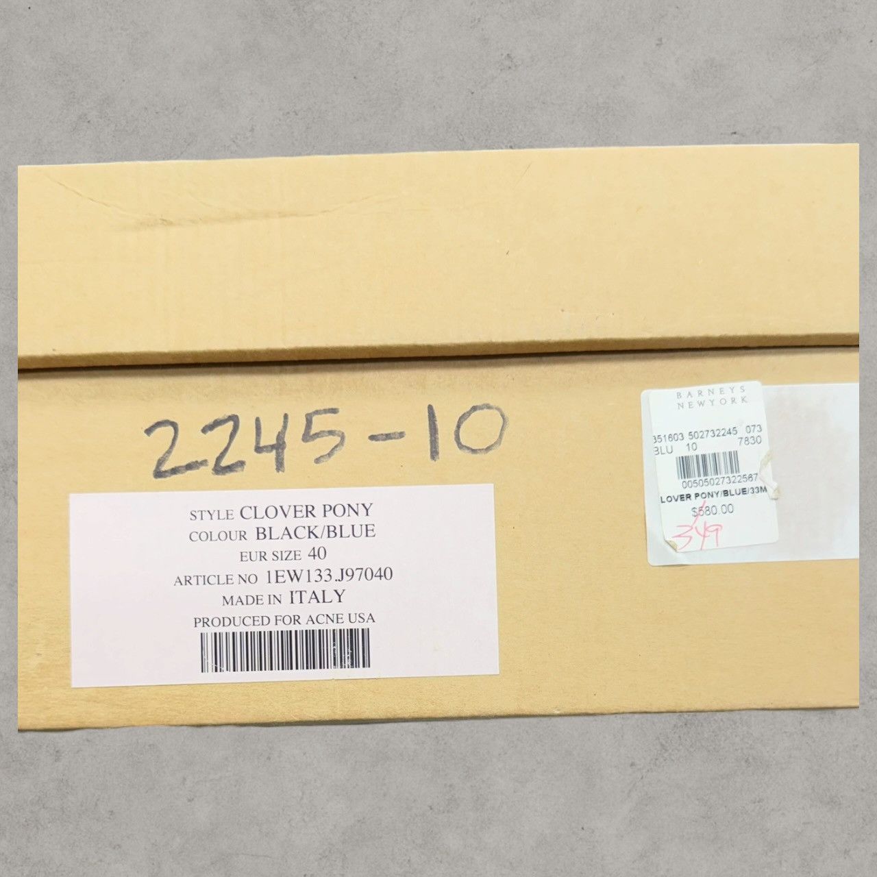 Acne Studios Acne Studios Clover Ponyhair Strap Boots Sz 40 Size US 7 / EU 40 - 9 Thumbnail
