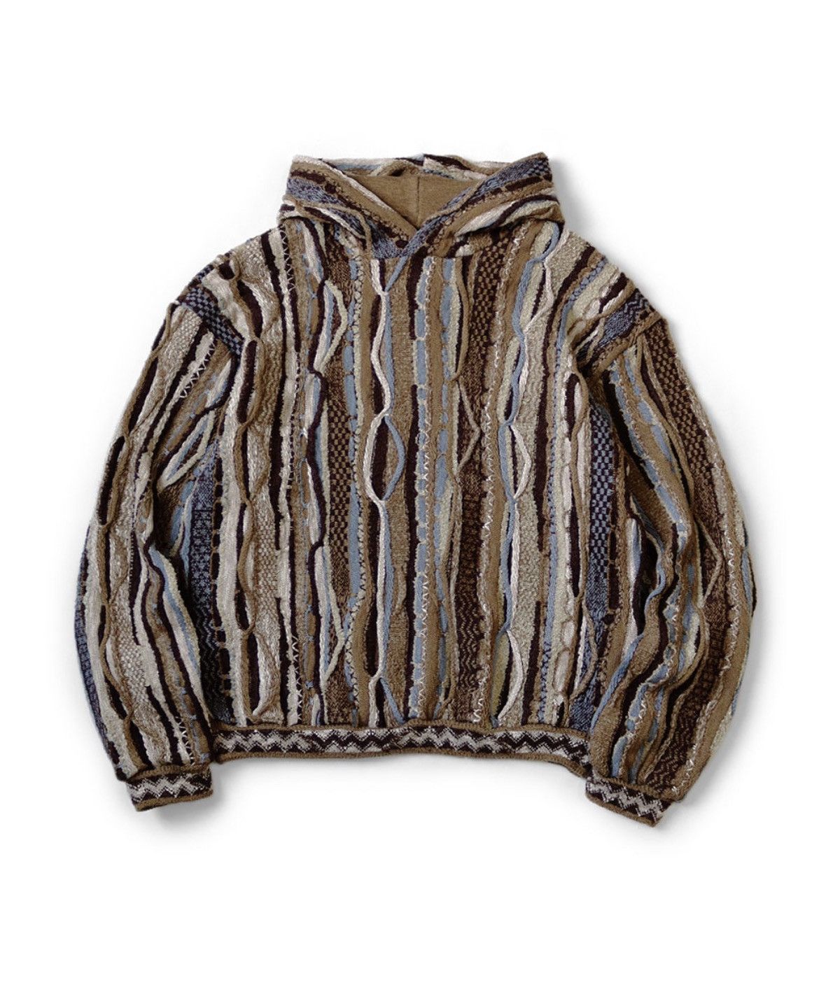 Kapital Kapital 7G Knit GAUDY Hoodie sweater size 3 Size US L / EU 52-54 / 3 - 1 Thumbnail