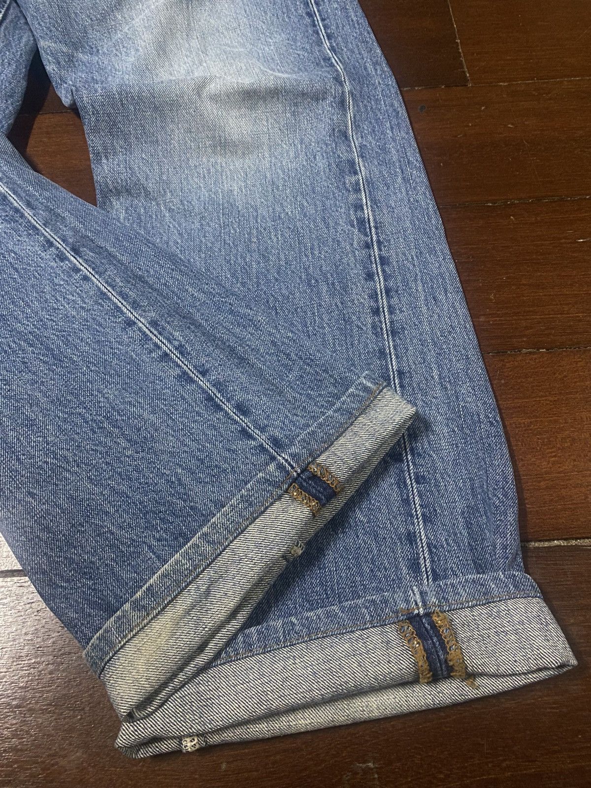 Warehouse Fire 🔥🔥 DOUBLE WORKS WAREHOUSE.CO DENIM JEANS Size US 34 / EU 50 - 8 Thumbnail