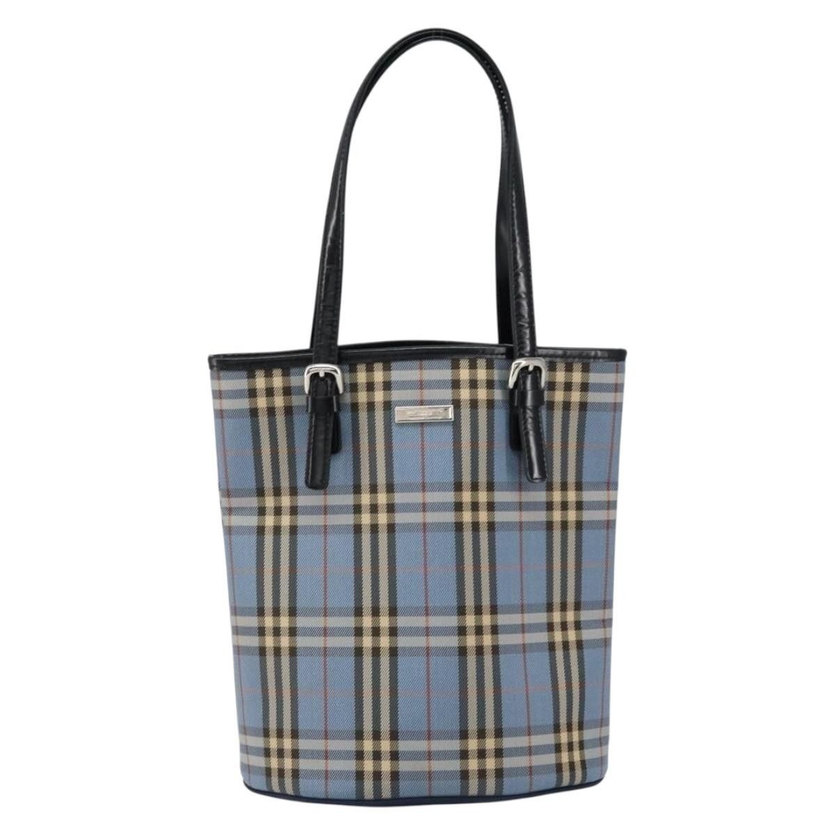 Burberry Burberry Blue Label Tote Bag Canvas Size ONE SIZE - 1 Thumbnail