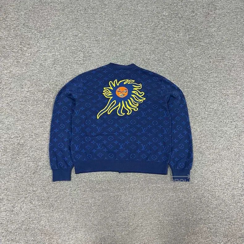 Louis Vuitton Louis Vuitton Yayoi Kusama Man-Printed Knitted Cardigan sh Size US S / EU 44-46 / 1 - 3 Thumbnail