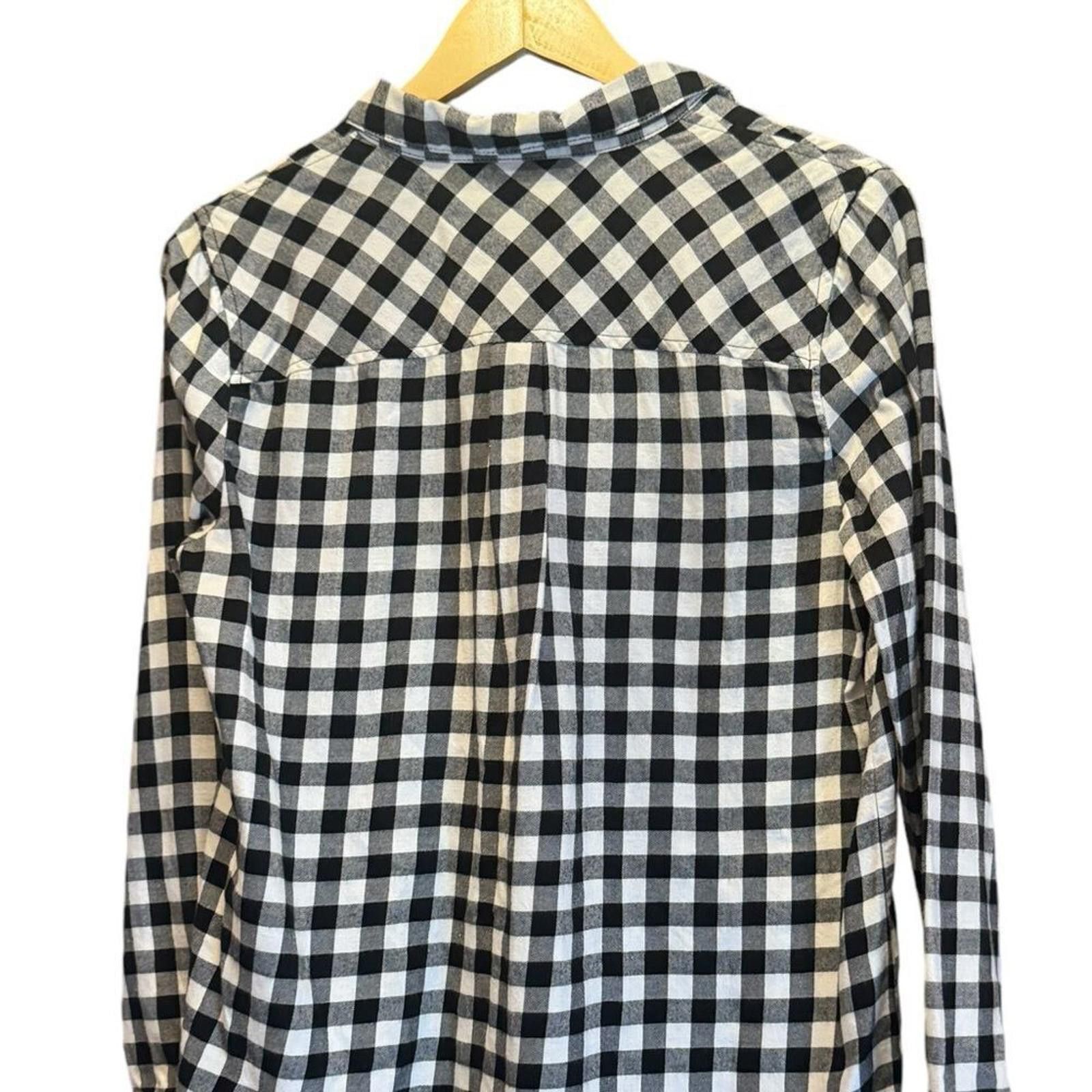 J.Crew NWOT. J. Crew. Plaid Button Up Long Sleeve Top. Size Small. Size S / US 4 / IT 40 - 8 Thumbnail