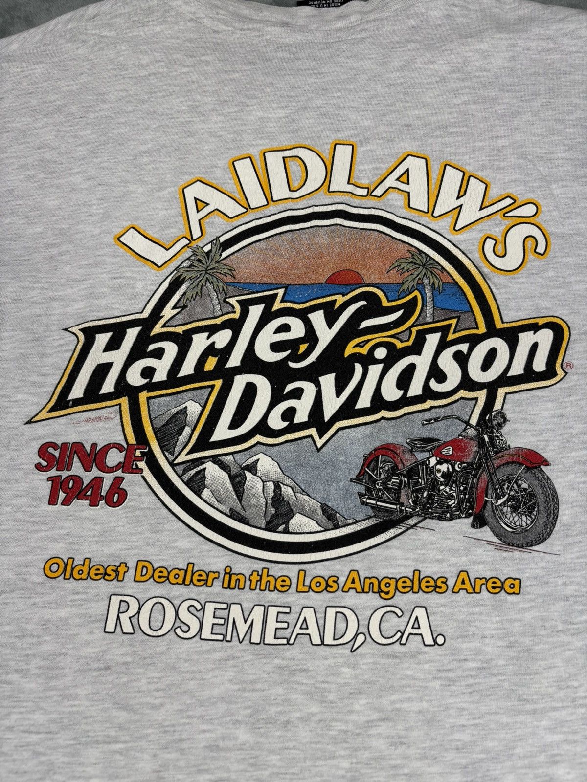 Harley Davidson × Vintage Vintage Harley Davidson Size US XXL / EU 58 / 5 - 8 Thumbnail