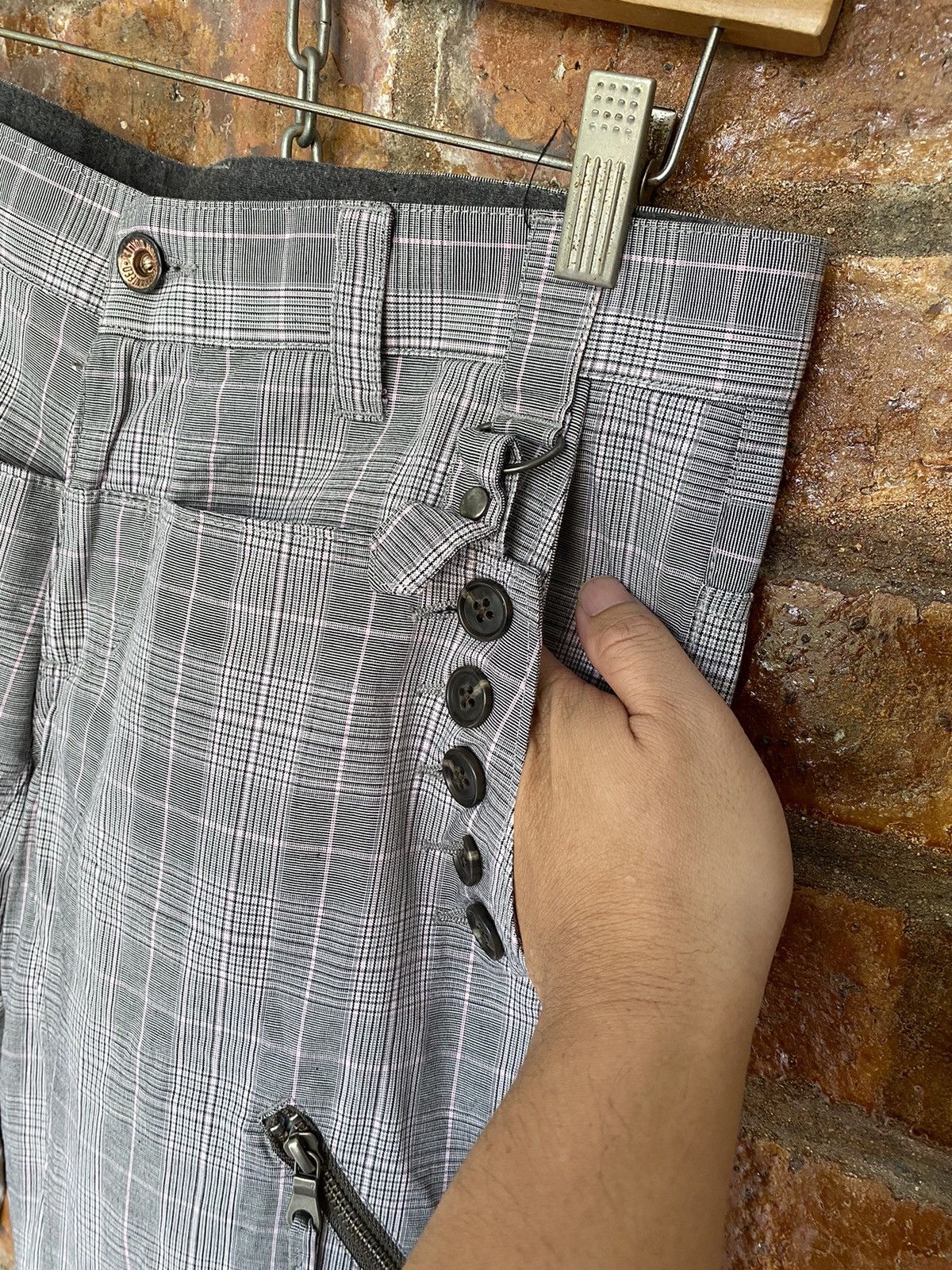 PPFM PPFM Checked multipoket anarchy pants Size US 31 - 9 Thumbnail
