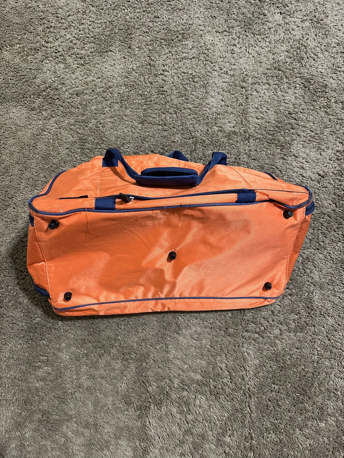 Vintage NCAA Illinois fighting illini duffle bag 90s