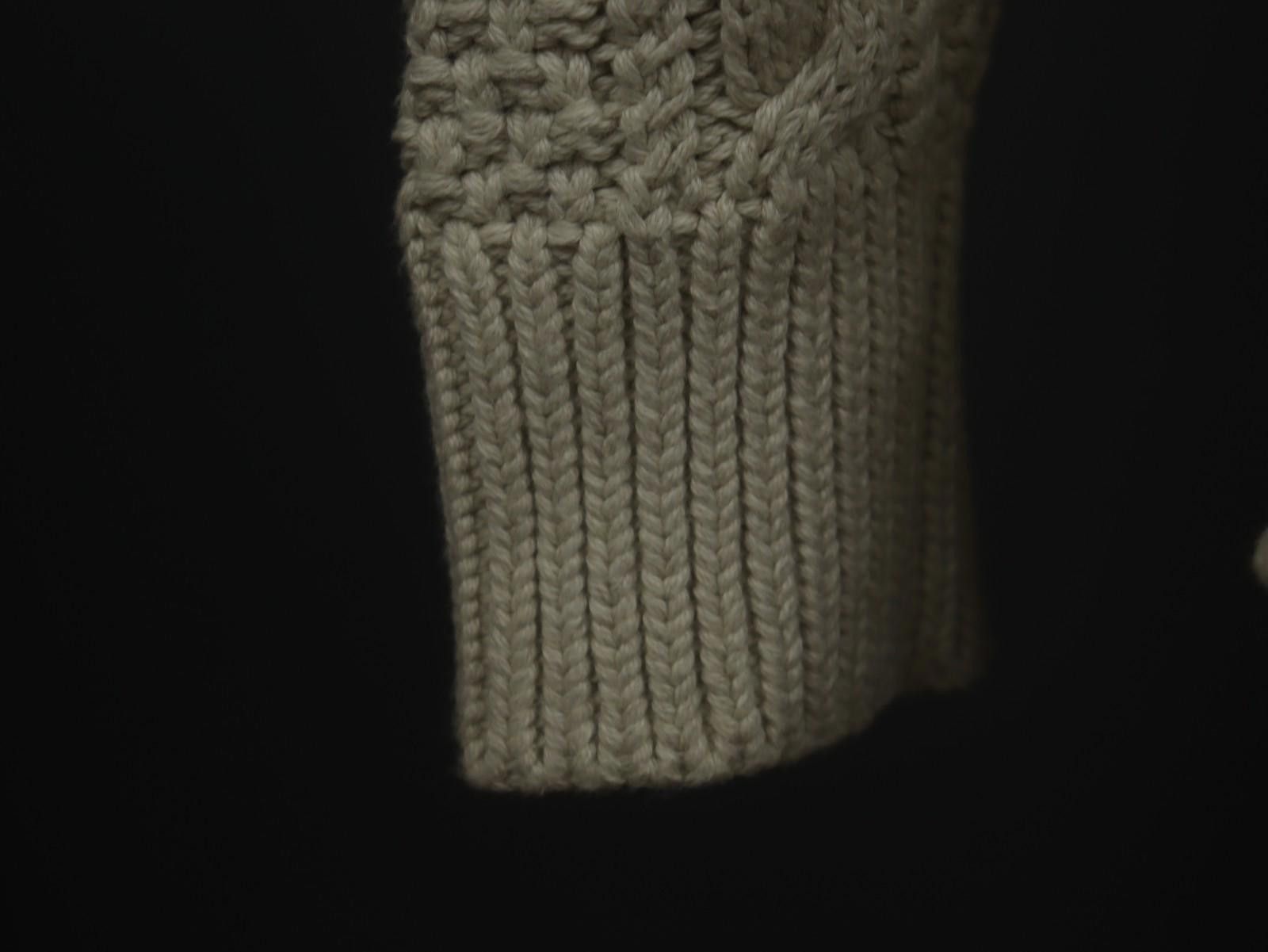 J.Crew J.Crew Beige 100% Cotton Knitted Pullover Sweater Size M Size M / US 6-8 / IT 42-44 - 3 Thumbnail