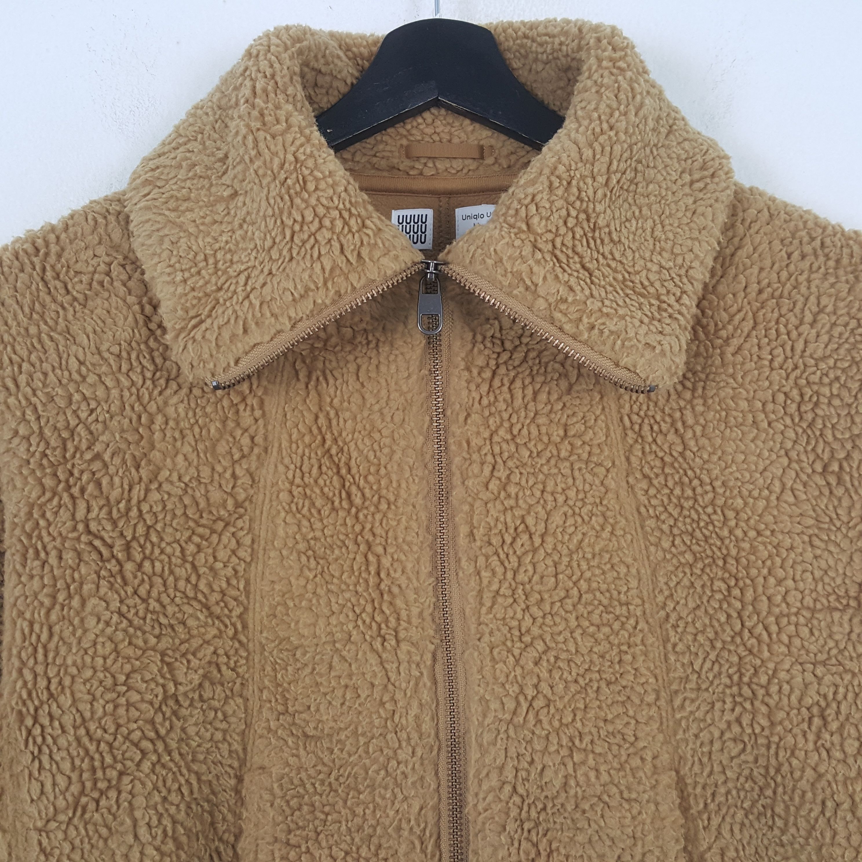 Uniqlo UNIQLO U Japanese Brand Sherpa Jacket C283N21 Size US M / EU 48-50 / 2 - 2 Thumbnail