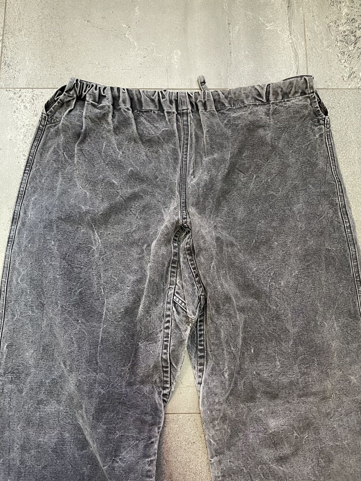 Japanese Brand × Vintage BAGGY KAPITAL STYLE WASHED COTTON DISTRESSED OKINAWA PANTS Size US 36 / EU 52 - 14 Thumbnail