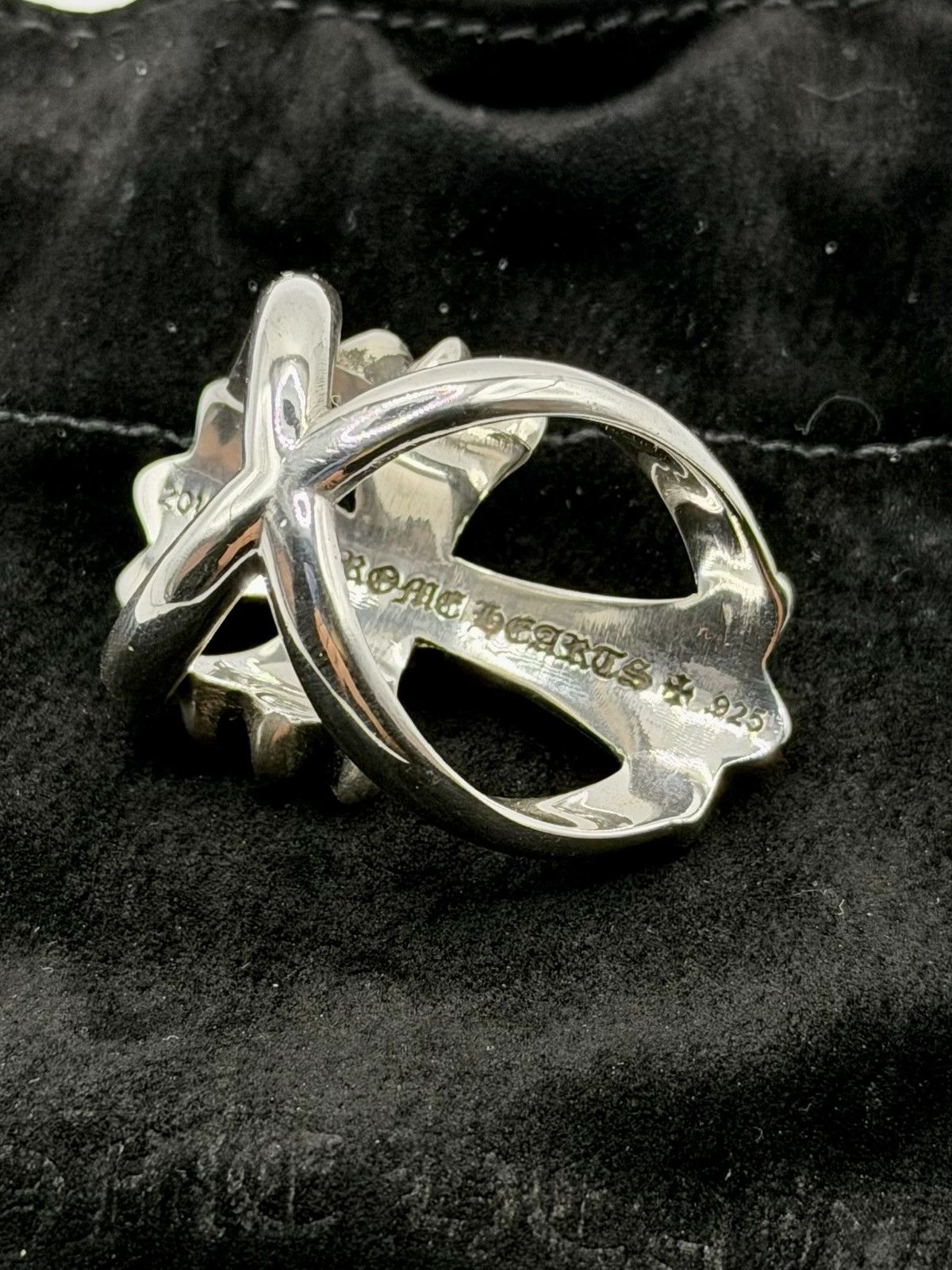 Chrome Hearts Chrome Hearts Infinity Ring Silver Size 8 Size ONE SIZE - 11 Thumbnail