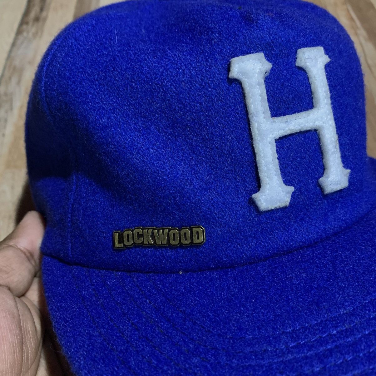 Huf HUF Skateboarding "Lockwood" Wool Home Field Strapback Cap Size ONE SIZE - 3 Thumbnail