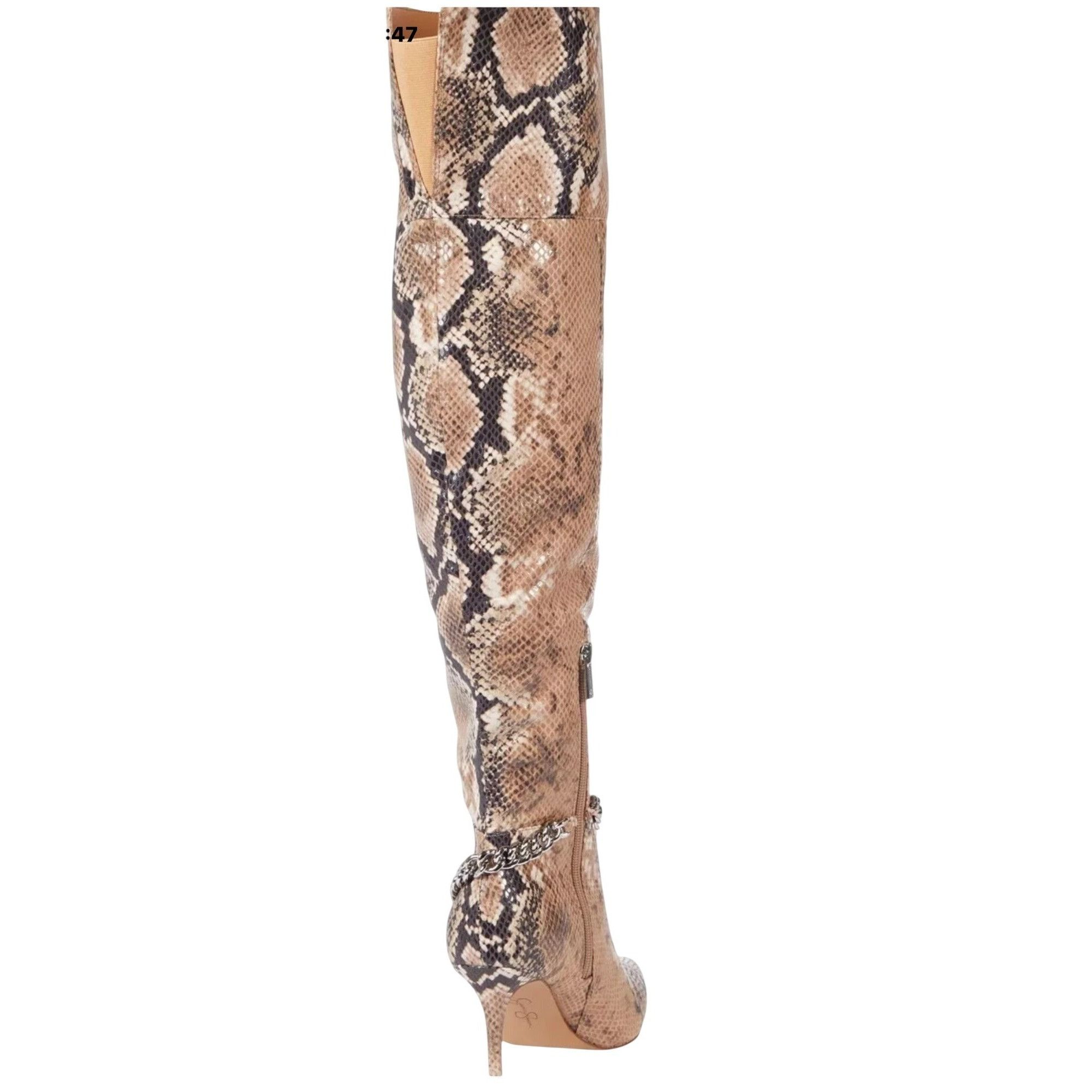 Jessica Simpson JESSICA SIMPSON / Ammira2M / Snake Print / Over-The-Knee Boo Size US 9 / IT 39 - 3 Thumbnail
