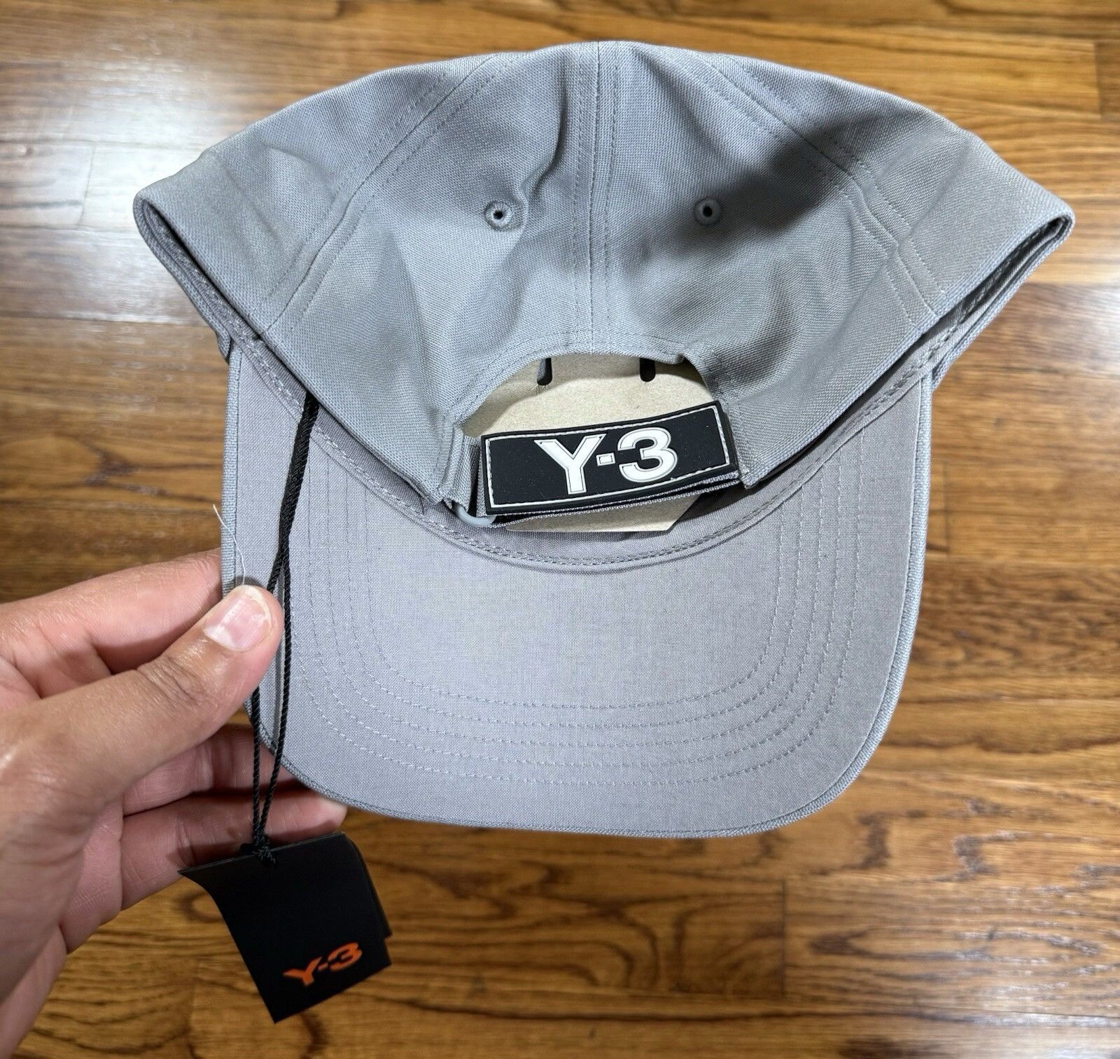Y-3 Y-3 Yohji Yamamoto Y3 CHI Cap Grey Unisex Adult One Size NWT Size ONE SIZE - 4 Thumbnail